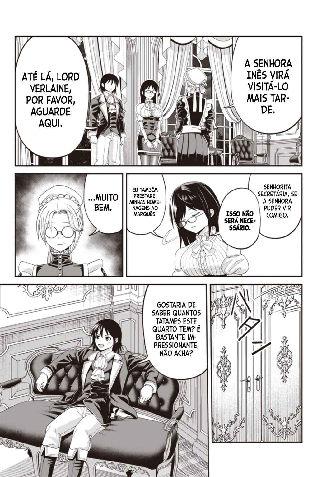 Dokushin Kizoku: Danjohi 1:99 Sekai no Akuyaku Reisoku Chapter 4.1 - Page 4