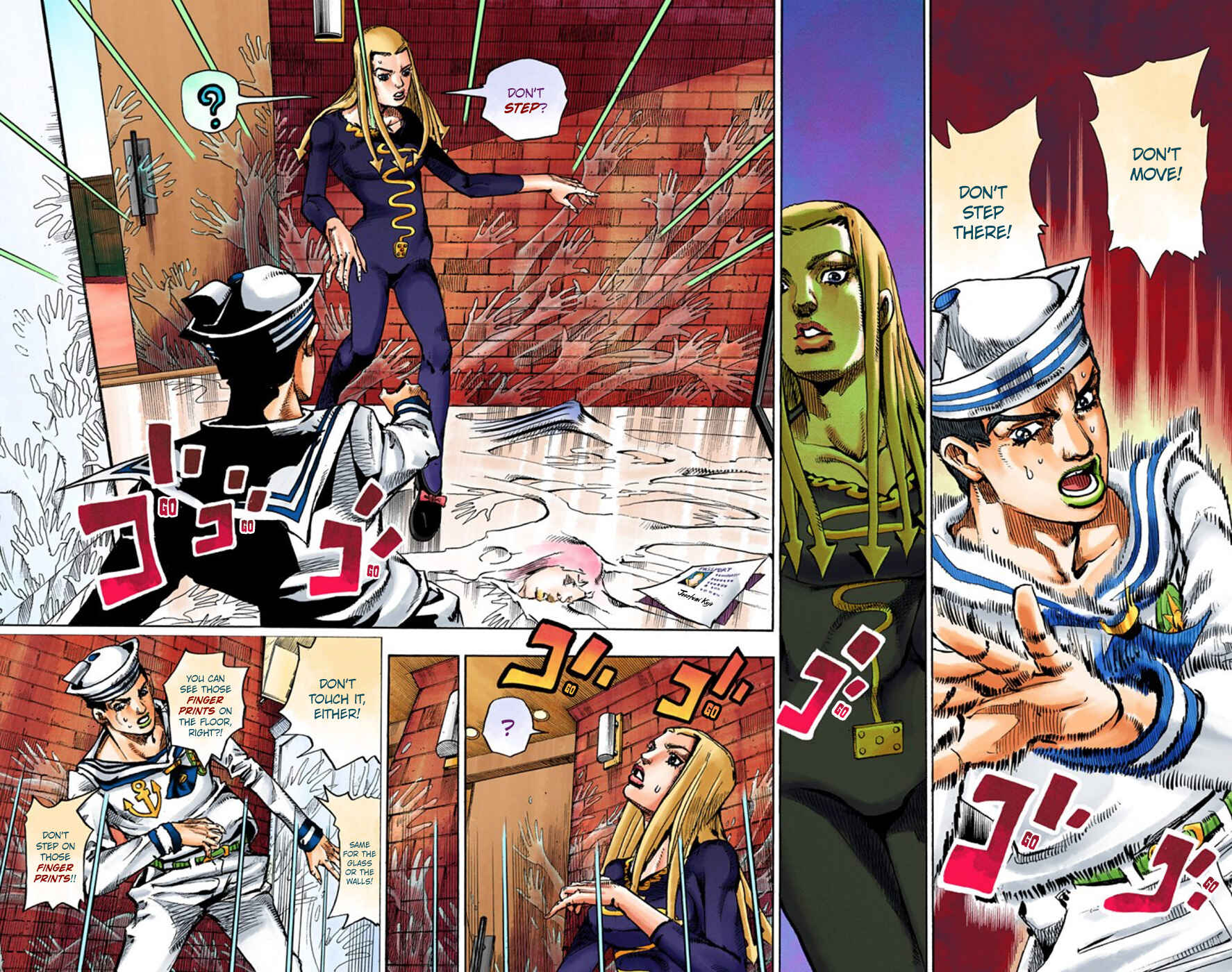 JoJo no Kimyou na Bouken: Part 8 - JoJolion Color-ban Chapter 49 - Page 38