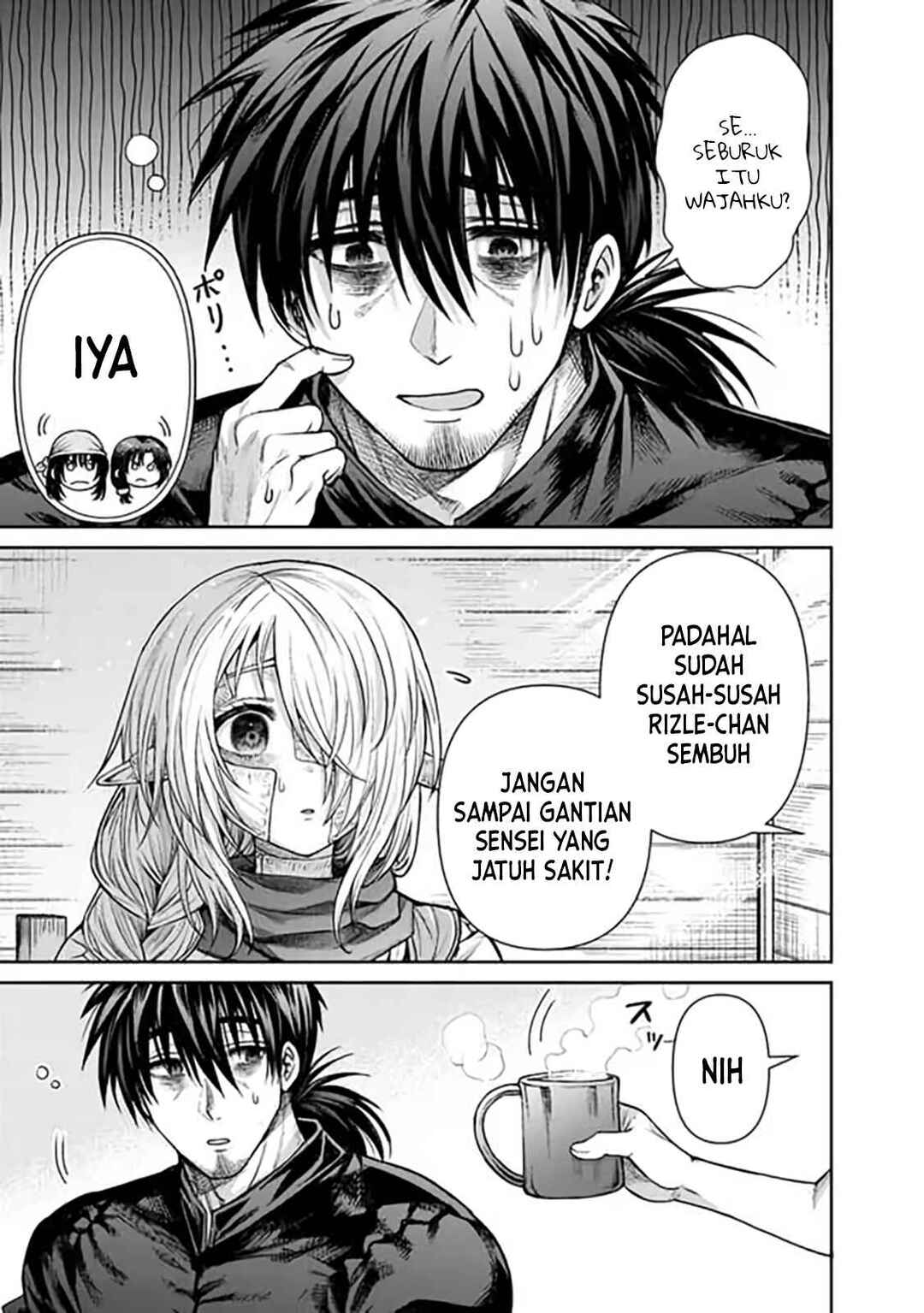 Boroboro no Elf-san wo Shiawase ni Suru Kusuriuri-san Chapter 6 - Page 3