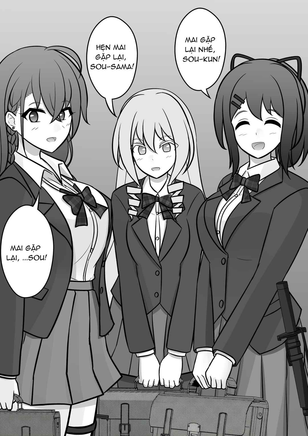 Danjo-hi 1:39 no Heikou Sekai wa Omoi no Hoka Futsuu Chapter 70 - Page 3
