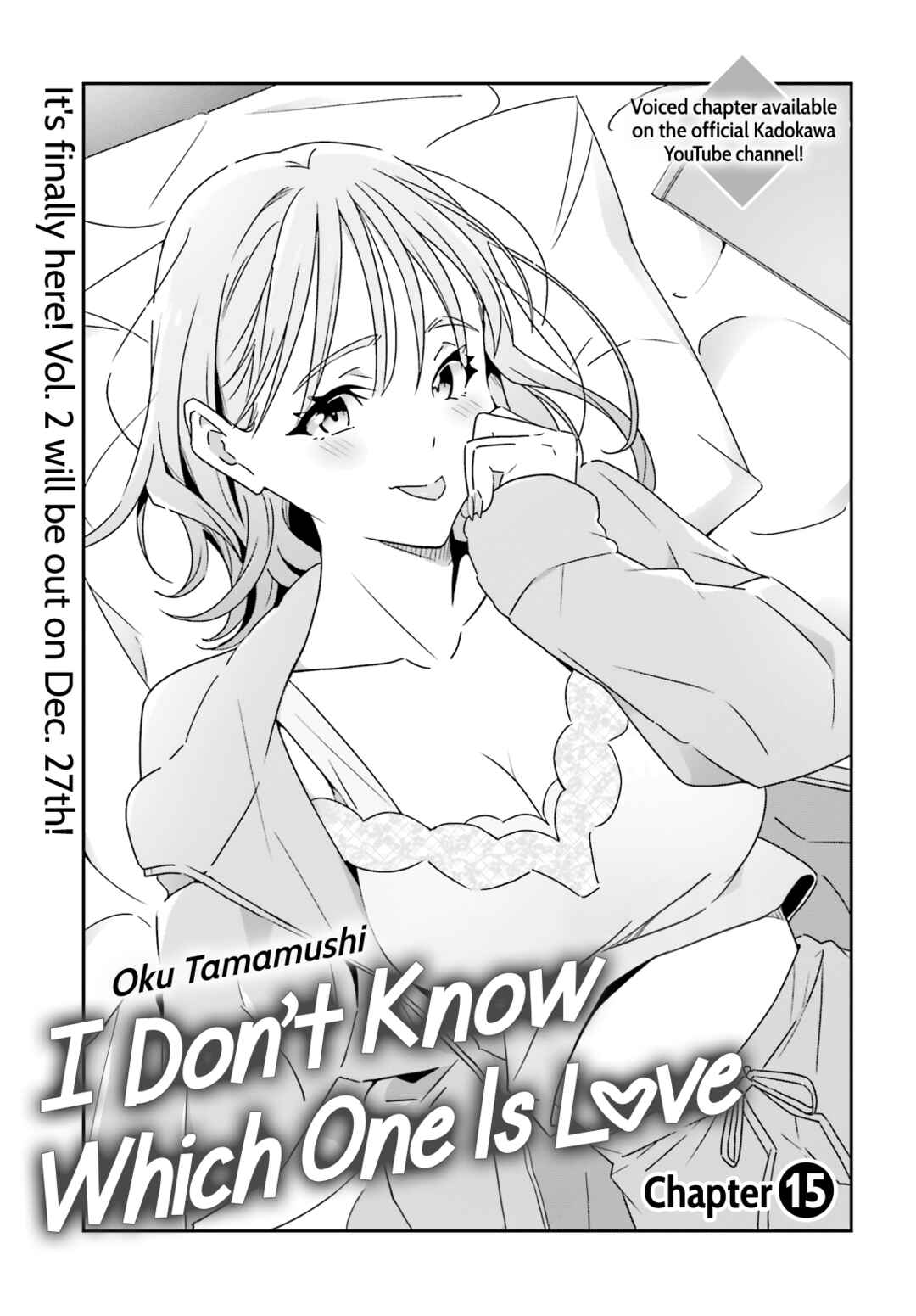 Dore ga Koi ka ga Wakaranai Chapter 15 - Page 1