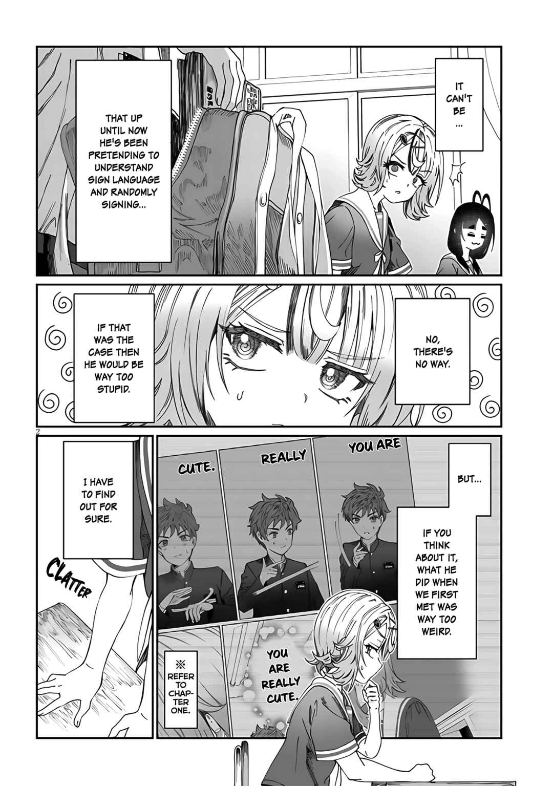 Kimi wa Yakamashi Tojite yo Kuchi wo! Chapter 22 - Page 2