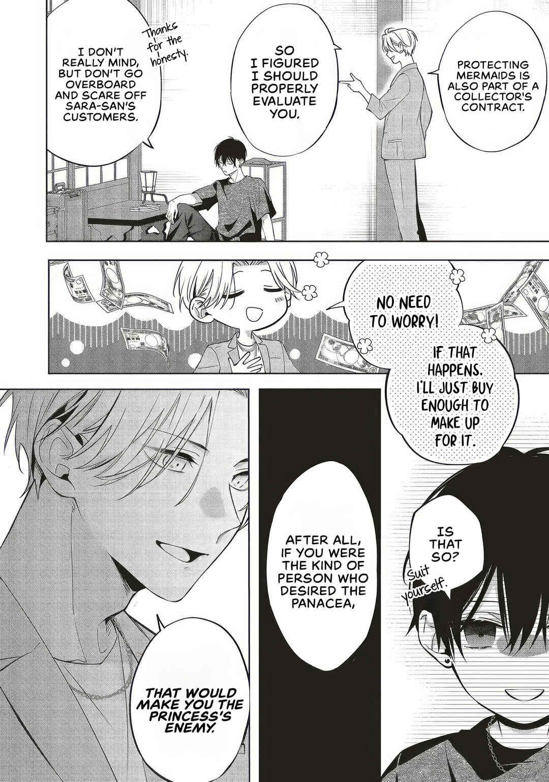 Akinai Ningyo to Soku no Hatsukoi Chapter 4.4 - Page 2