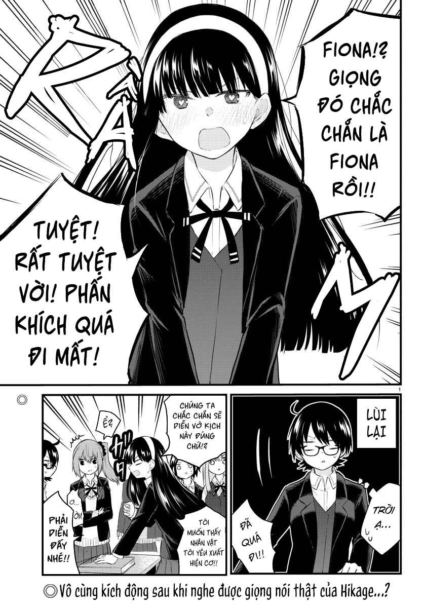 Koe ga dasenai Shoujo wa "Kanojo ga Yasashisugiru" to Omotte iru Chapter 48 - Page 1
