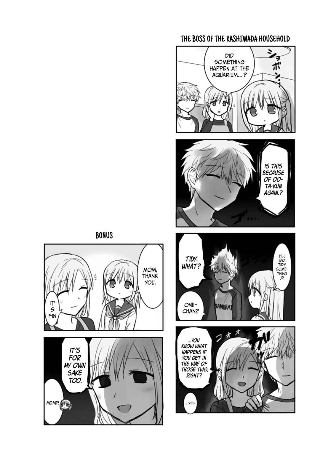 Kao ni Denai Kashiwada-san to Kao ni Deru Oota-kun Chapter 98 - Page 13