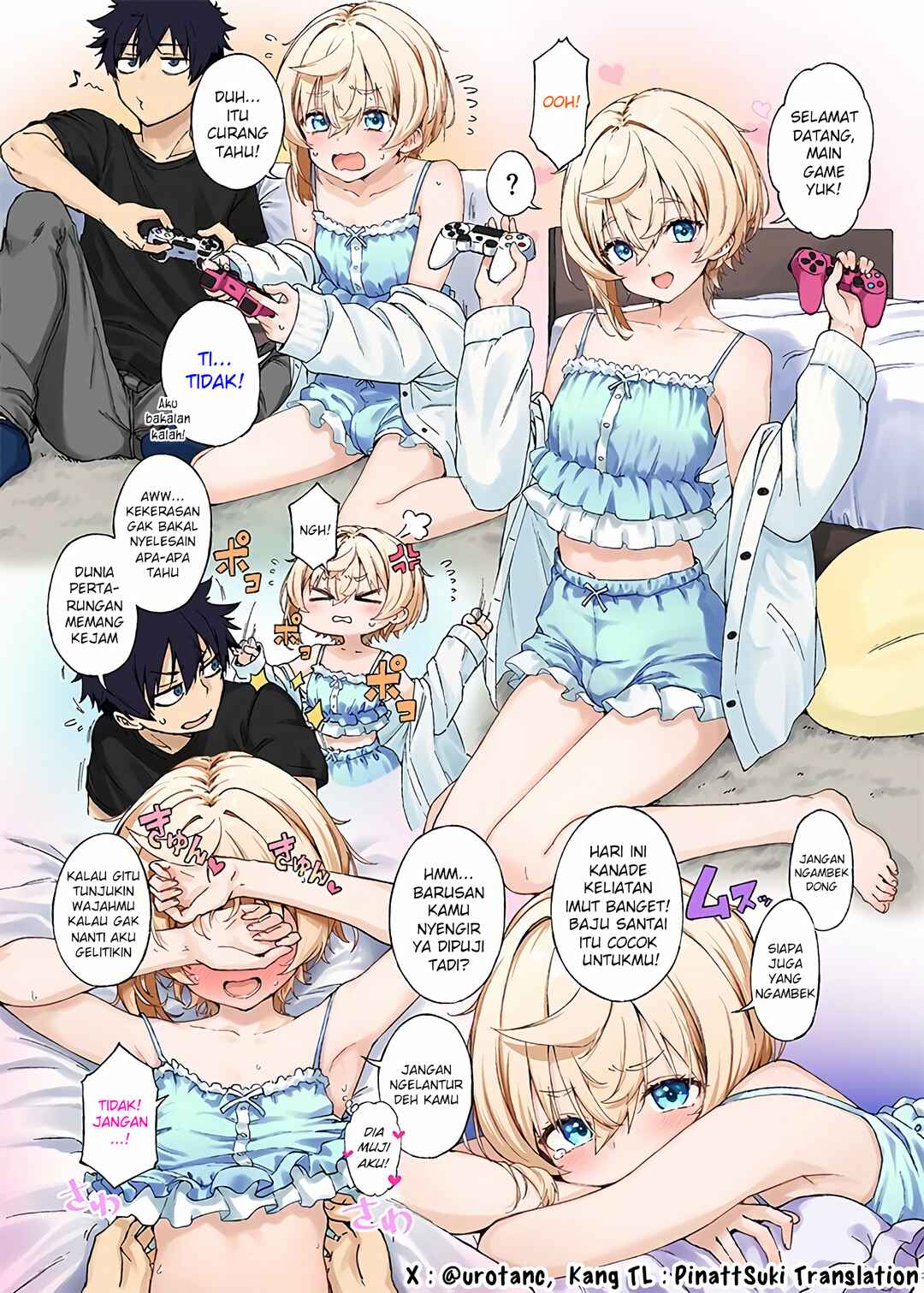Amaama Shinyuu Otoko no Ko Chapter 9 - Page 1