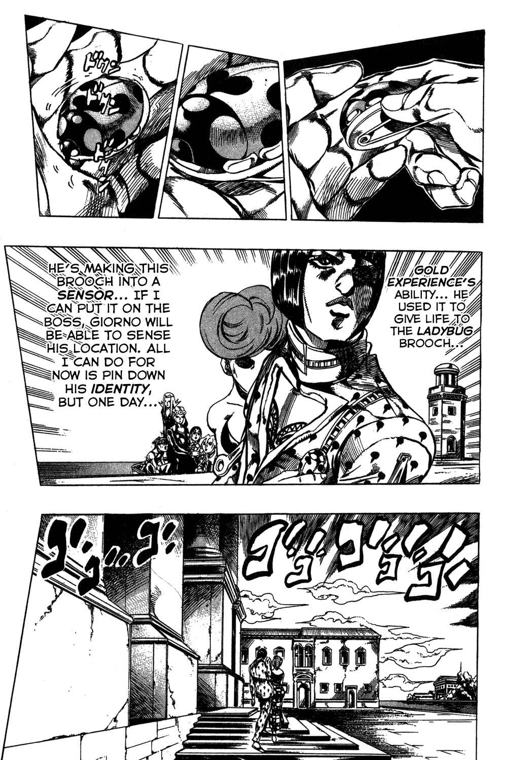 JoJo no Kimyou na Bouken: Part 5 - Ougon no Kaze Chapter 77 - Page 11