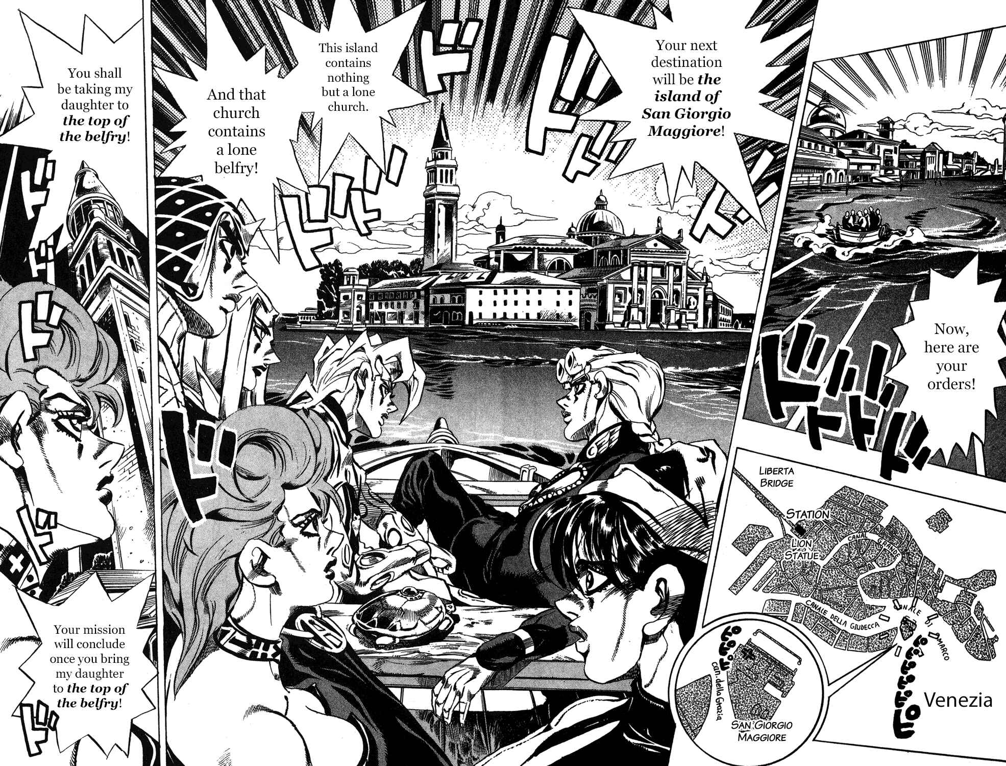 JoJo no Kimyou na Bouken: Part 5 - Ougon no Kaze Chapter 77 - Page 5