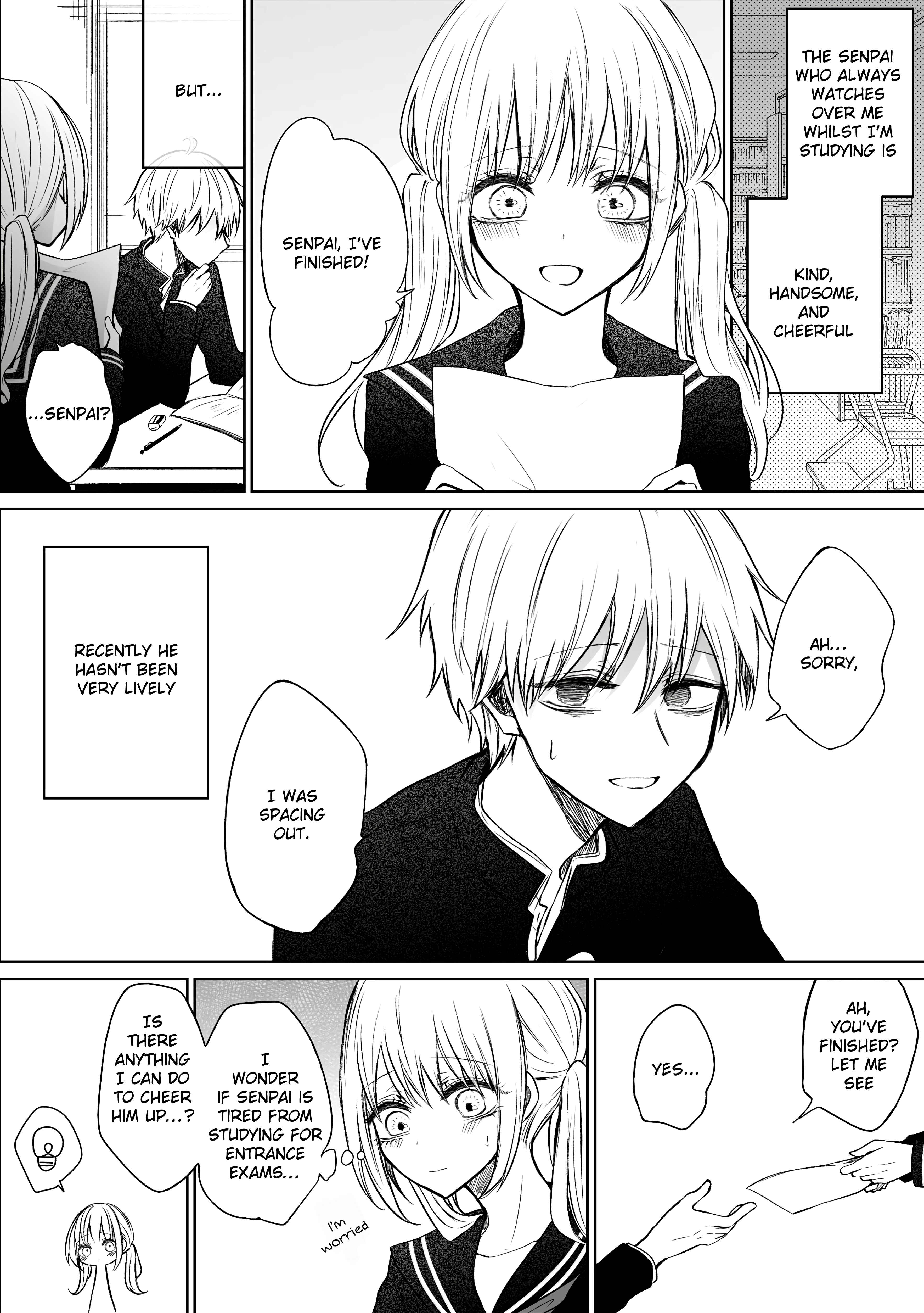 Ichizu de Bitch na Kouhai Chapter 57.2 - Page 1