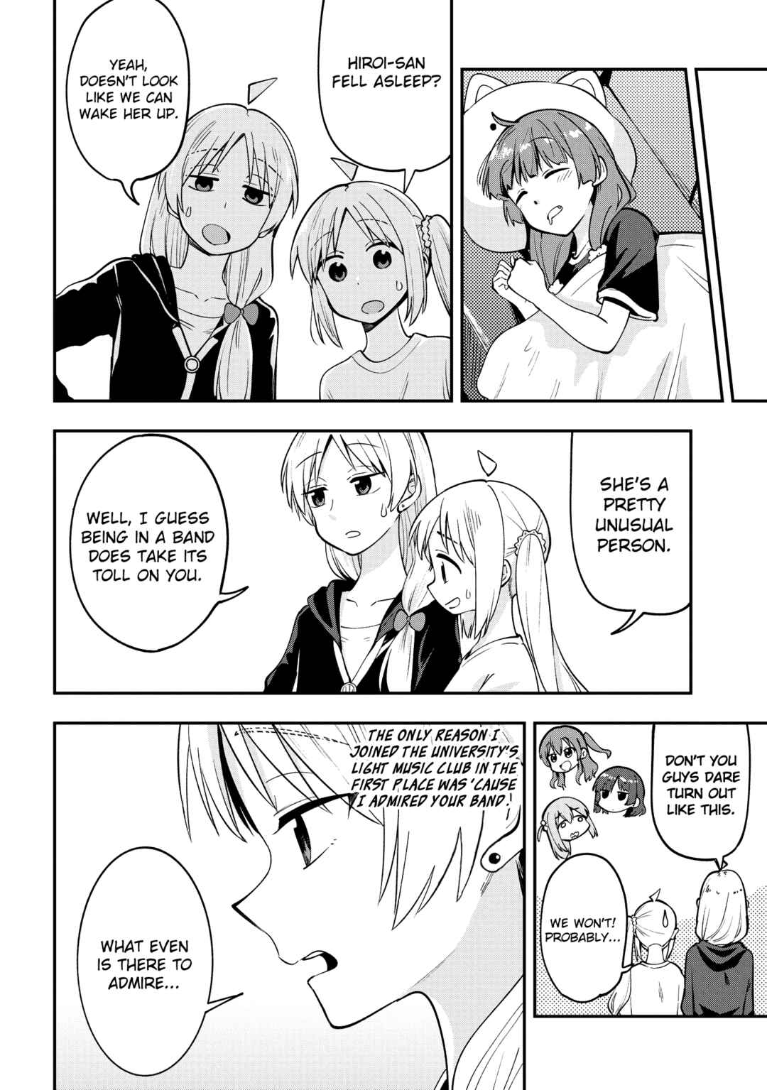 Bocchi the Rock! Gaiden: Hiroi Kikuri no Fukazake Nikki Chapter 4 - Page 18