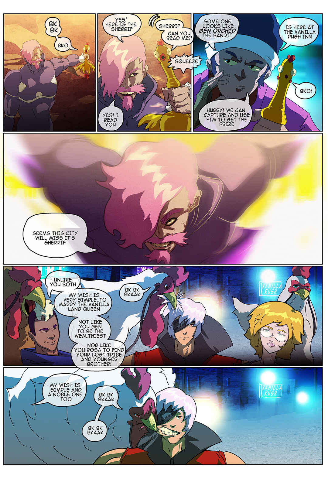 Vanilla land Chapter 2 - Page 1