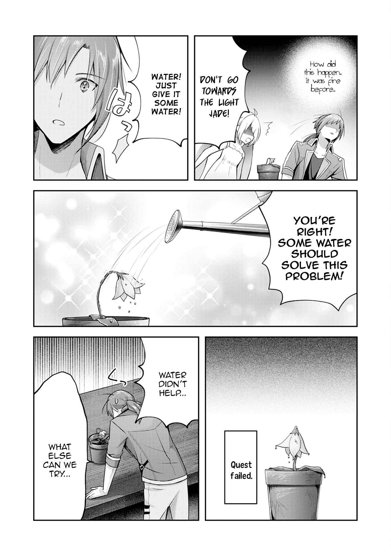 Uketsukejou ni Kokuhaku Shitakute Guild ni Kayoitsumetara Eiyuu ni Natteta Chapter 4 - Page 10