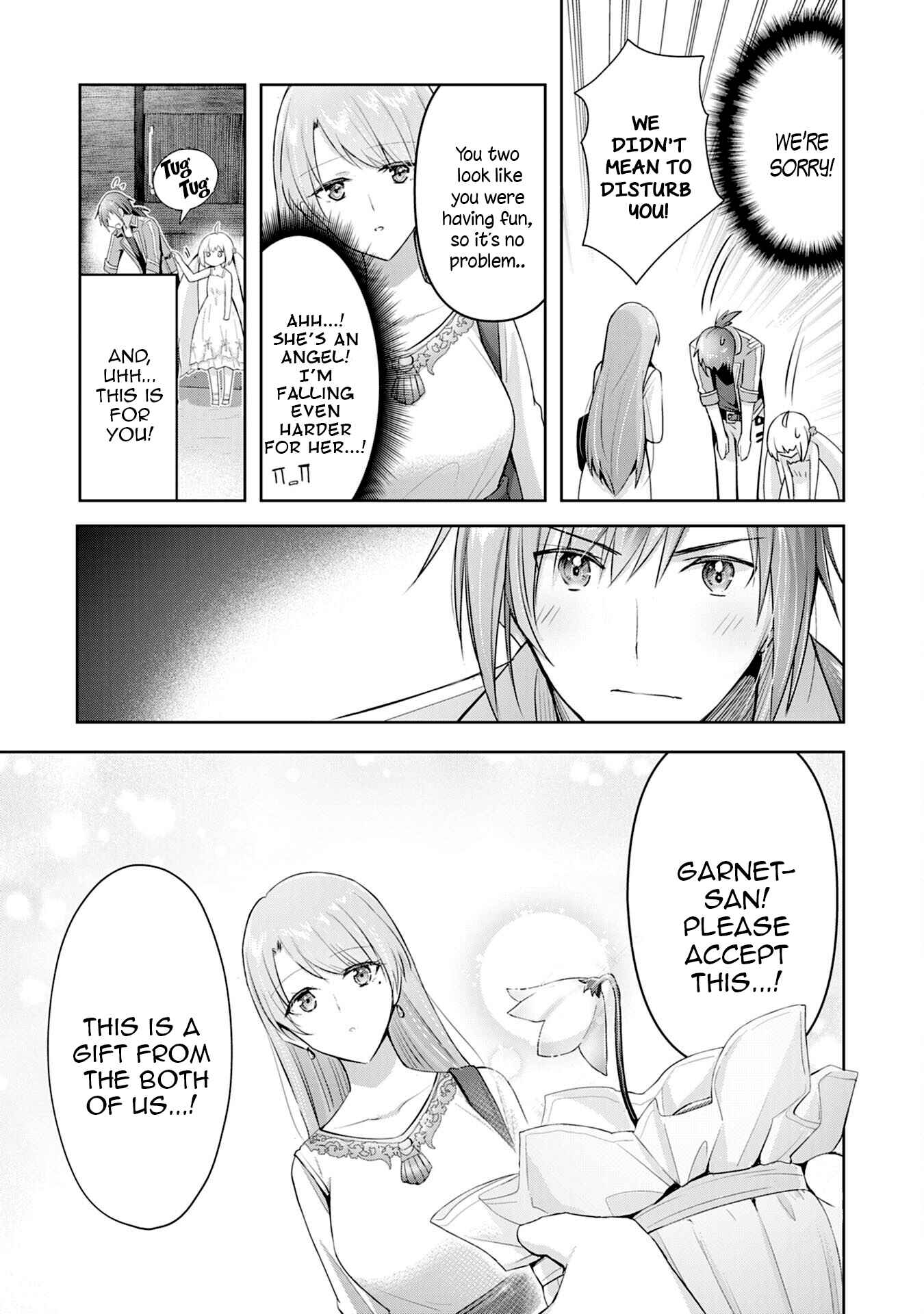 Uketsukejou ni Kokuhaku Shitakute Guild ni Kayoitsumetara Eiyuu ni Natteta Chapter 4 - Page 15