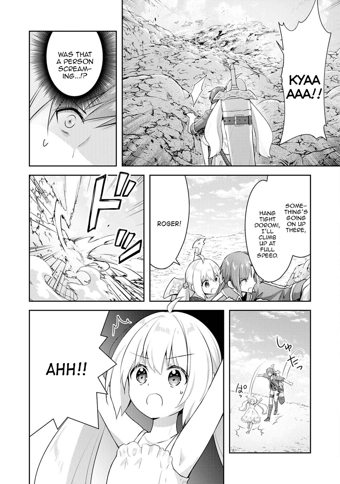 Uketsukejou ni Kokuhaku Shitakute Guild ni Kayoitsumetara Eiyuu ni Natteta Chapter 4 - Page 2