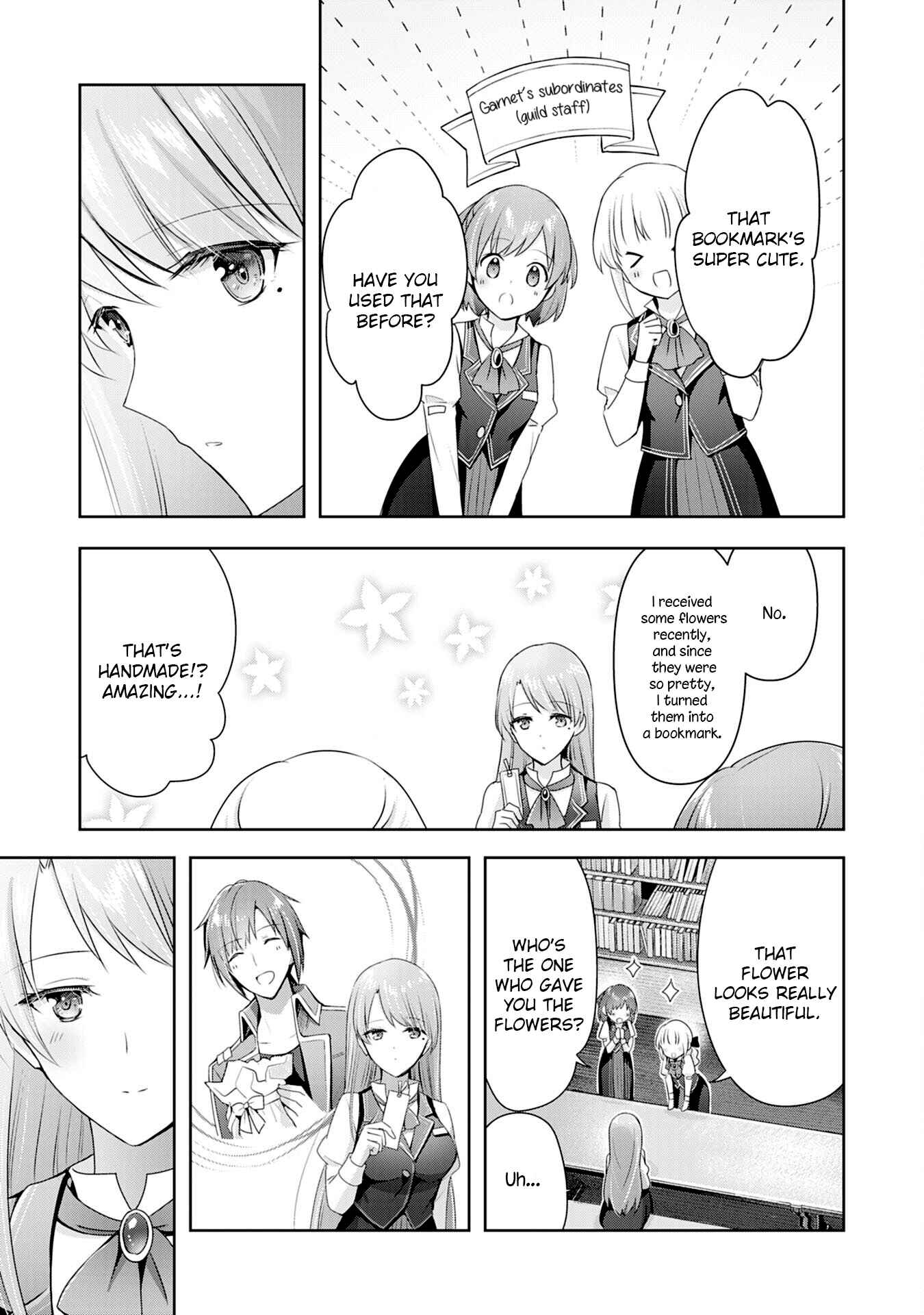 Uketsukejou ni Kokuhaku Shitakute Guild ni Kayoitsumetara Eiyuu ni Natteta Chapter 4 - Page 27