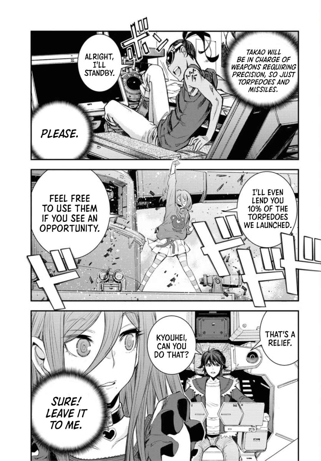 Aoki Hagane no Arpeggio Chapter 152 - Page 35