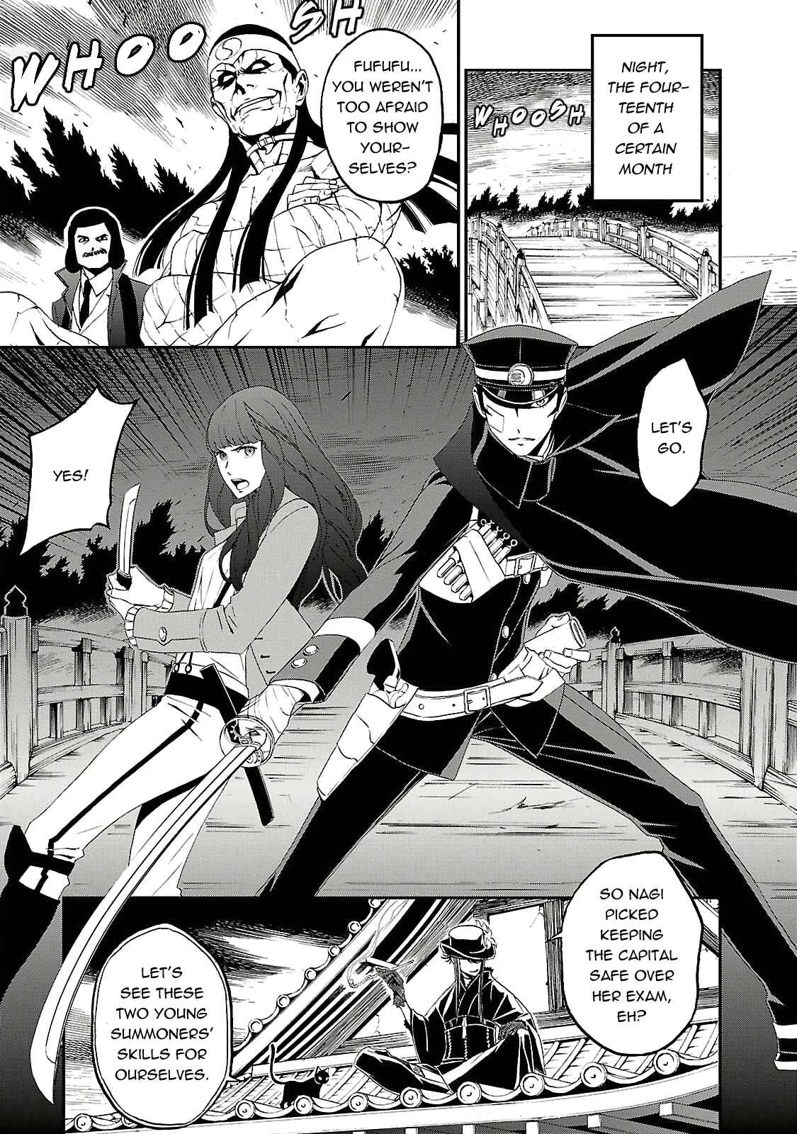 Shin Megami Tensei: Devil Summoner: Raidou Kuzunoha vs The Lone Marebito Chapter 4 - Page 7