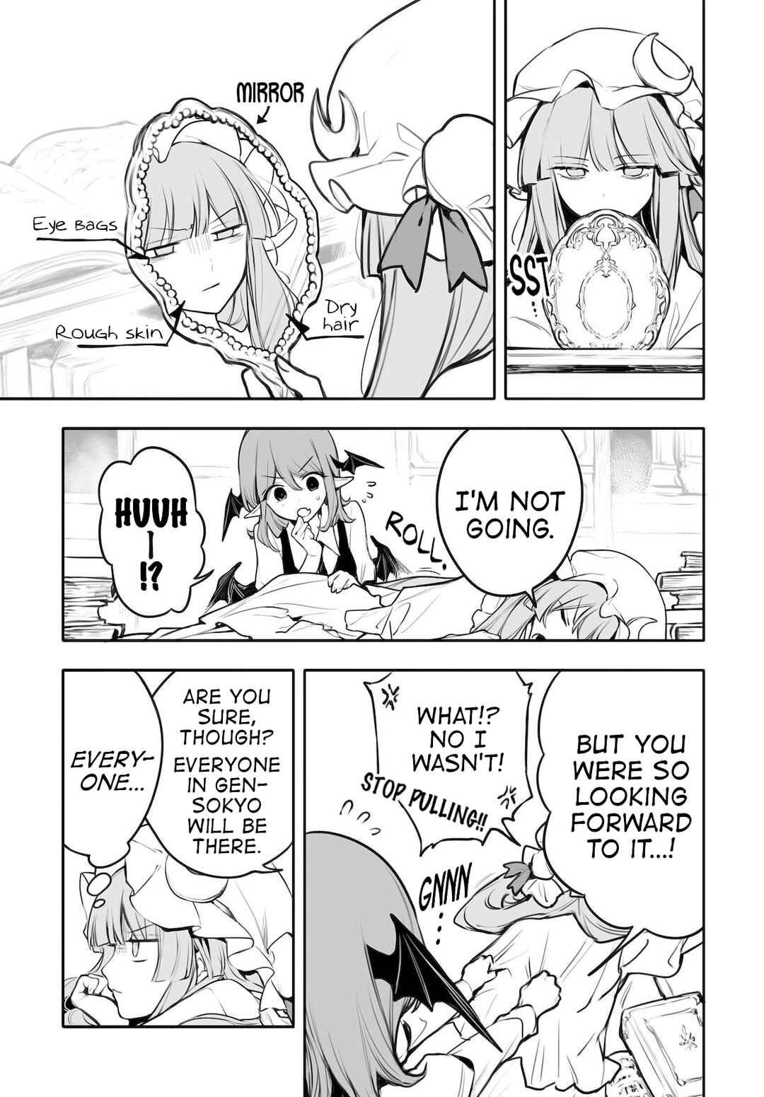 Touhou Project Niji Sousaku Series - Koumakan no Onnatachi Chapter 3 - Page 3