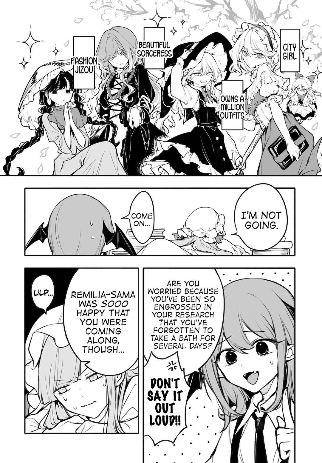 Touhou Project Niji Sousaku Series - Koumakan no Onnatachi Chapter 3 - Page 4