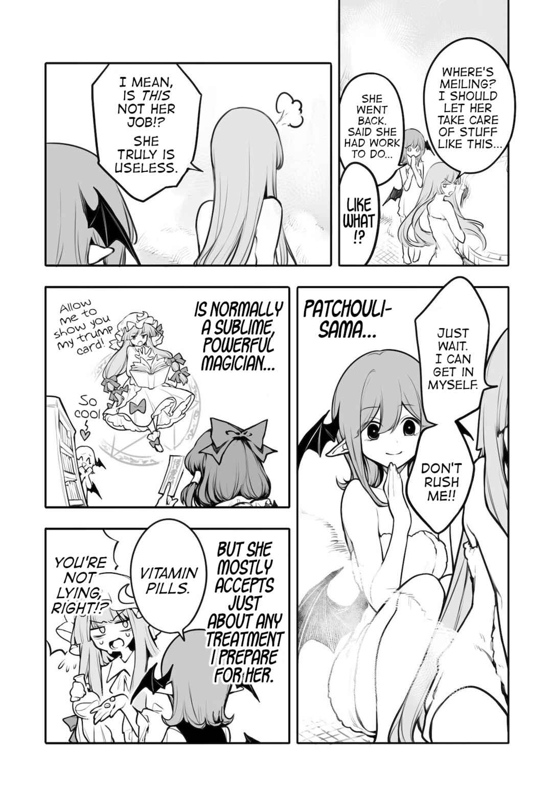 Touhou Project Niji Sousaku Series - Koumakan no Onnatachi Chapter 3 - Page 9