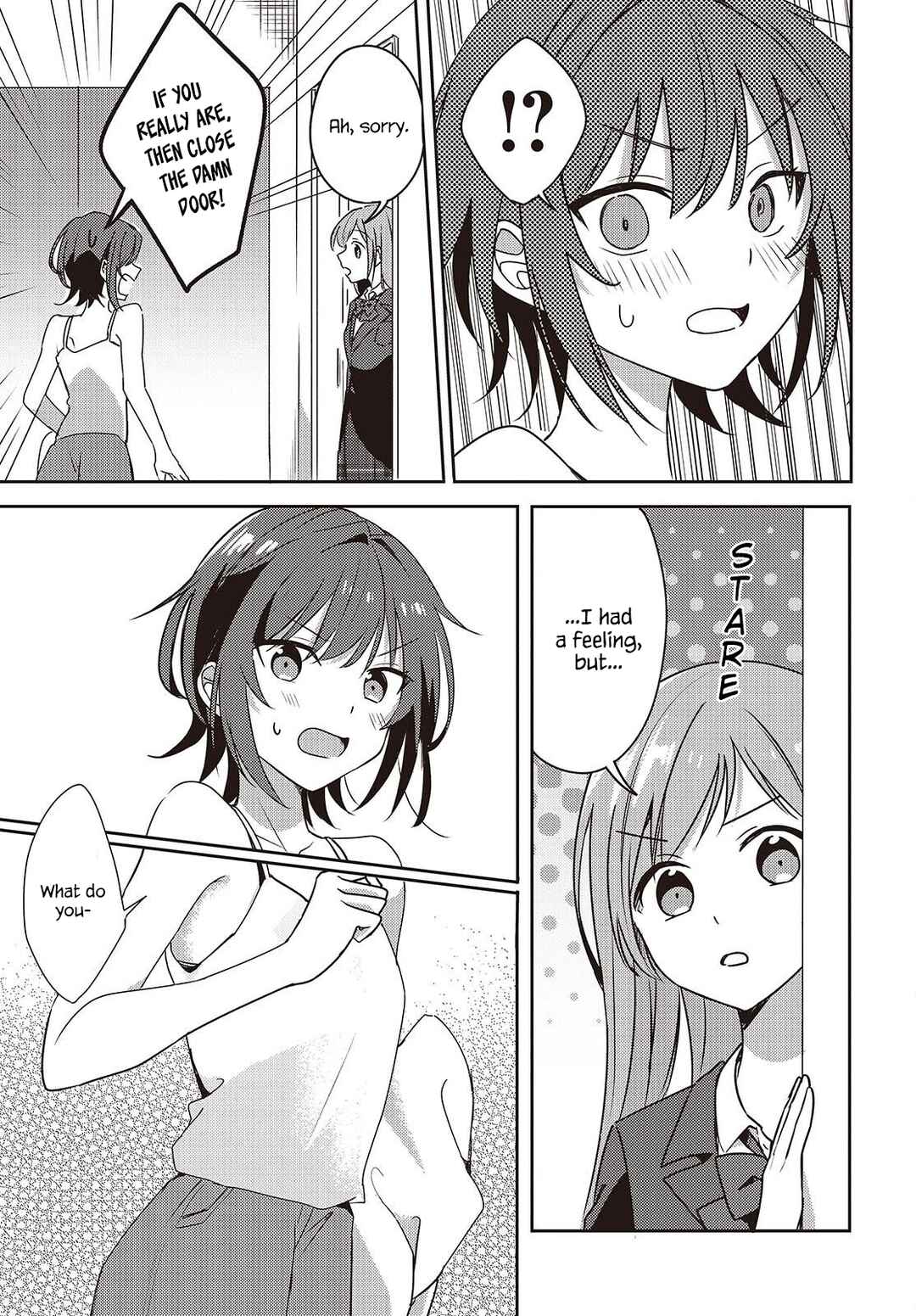 Osananajimi wa, Nyaa to Naite Skirt no Naka Chapter 10 - Page 19