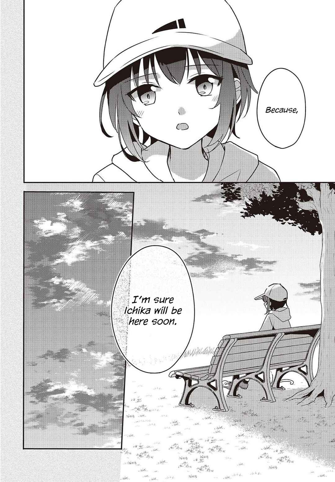 Osananajimi wa, Nyaa to Naite Skirt no Naka Chapter 10 - Page 2