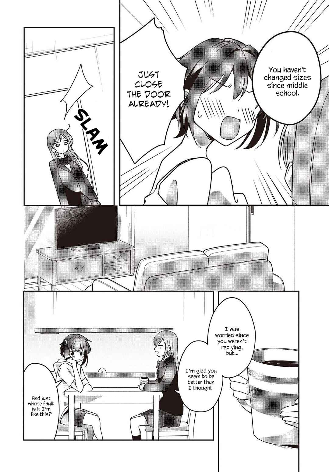 Osananajimi wa, Nyaa to Naite Skirt no Naka Chapter 10 - Page 20