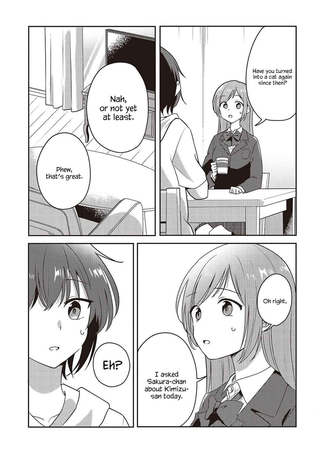 Osananajimi wa, Nyaa to Naite Skirt no Naka Chapter 10 - Page 21