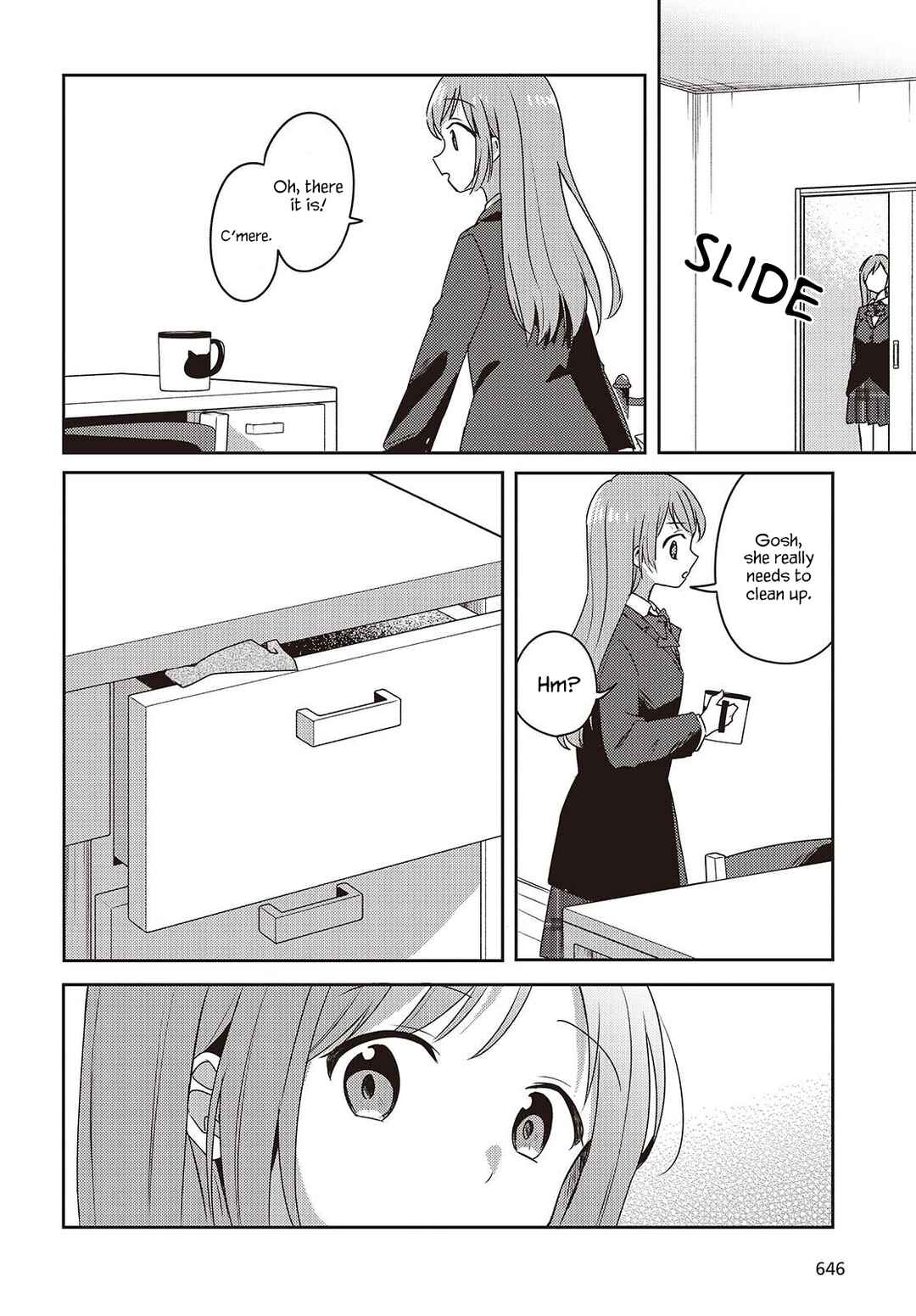 Osananajimi wa, Nyaa to Naite Skirt no Naka Chapter 10 - Page 24