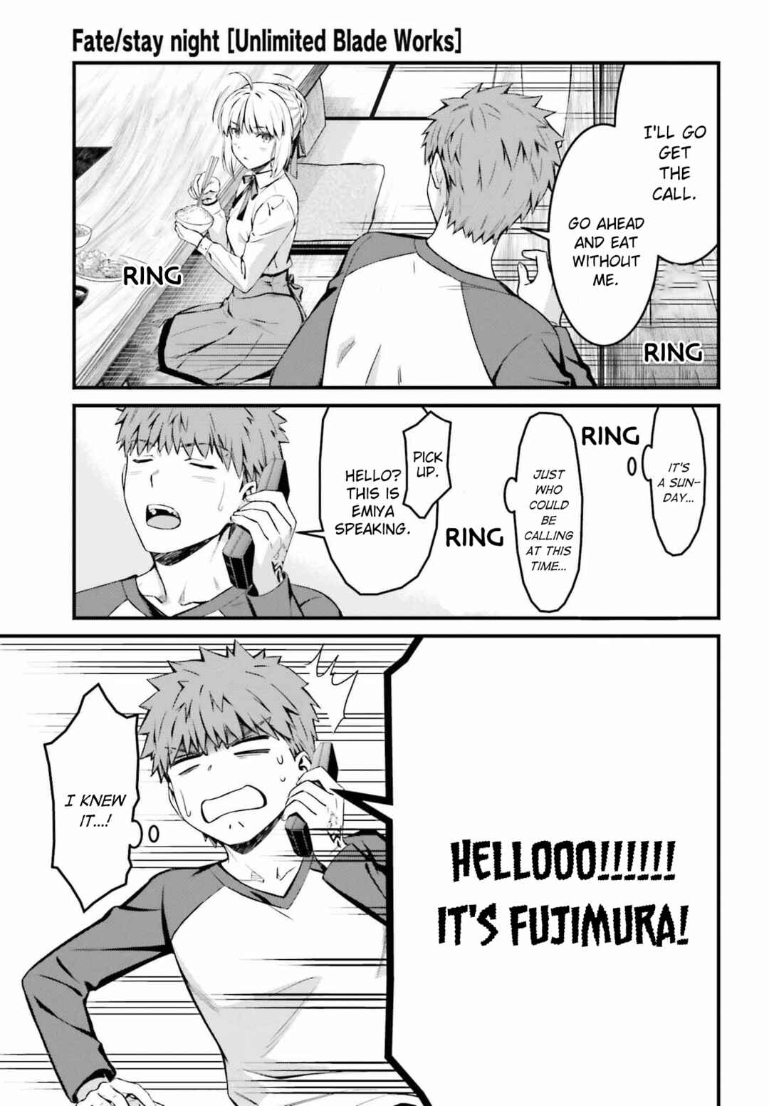 Fate/stay night [Unlimited Blade Works] Chapter 9 - Page 13