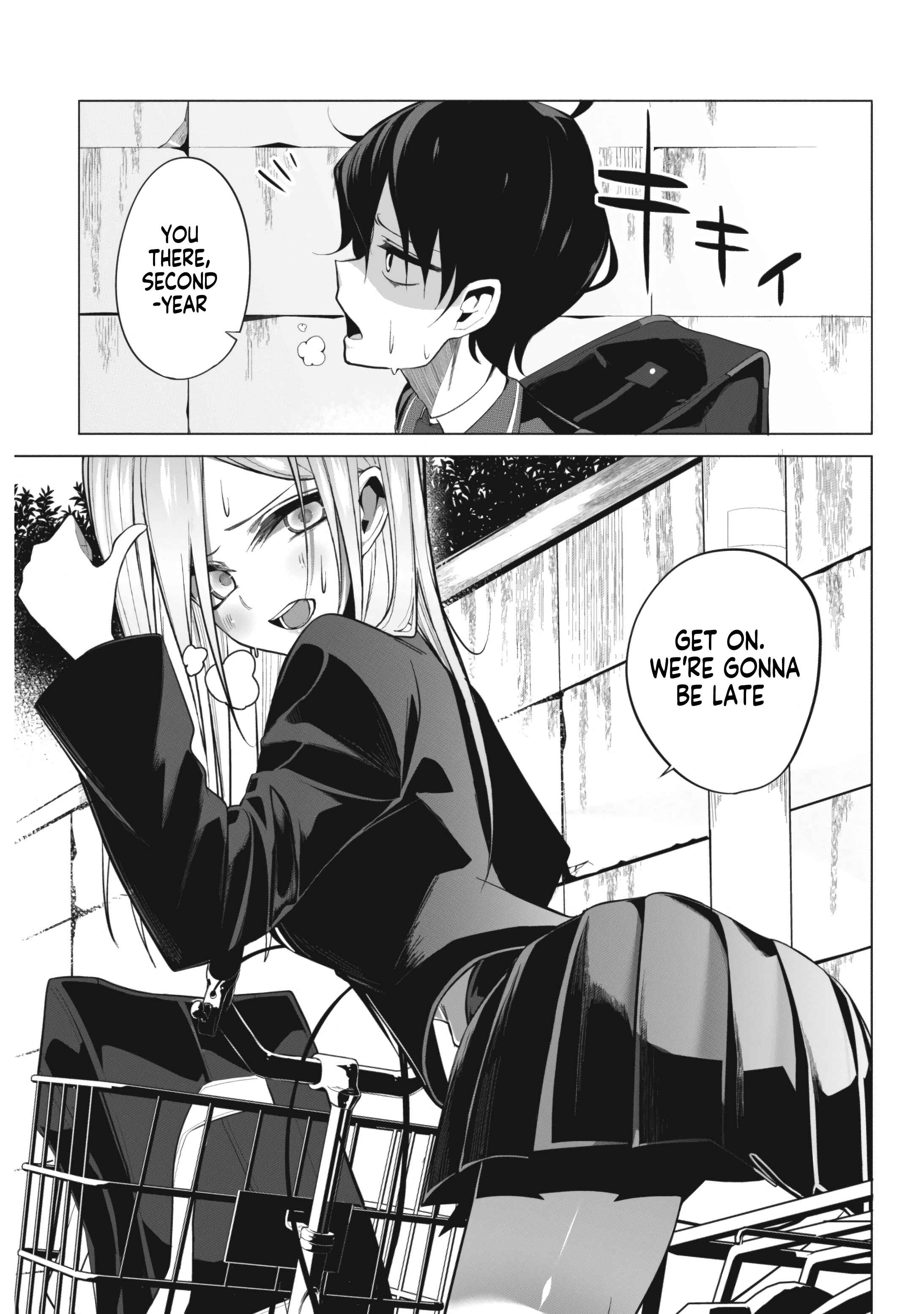 Mizuki-senpai no Koi Uranai Chapter 1 - Page 2