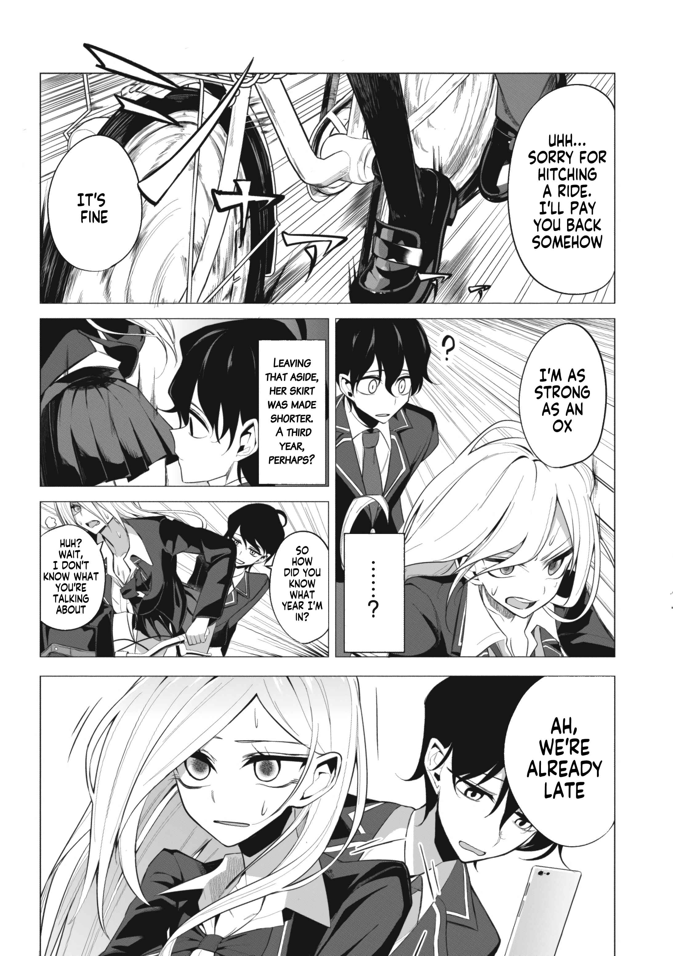 Mizuki-senpai no Koi Uranai Chapter 1 - Page 3