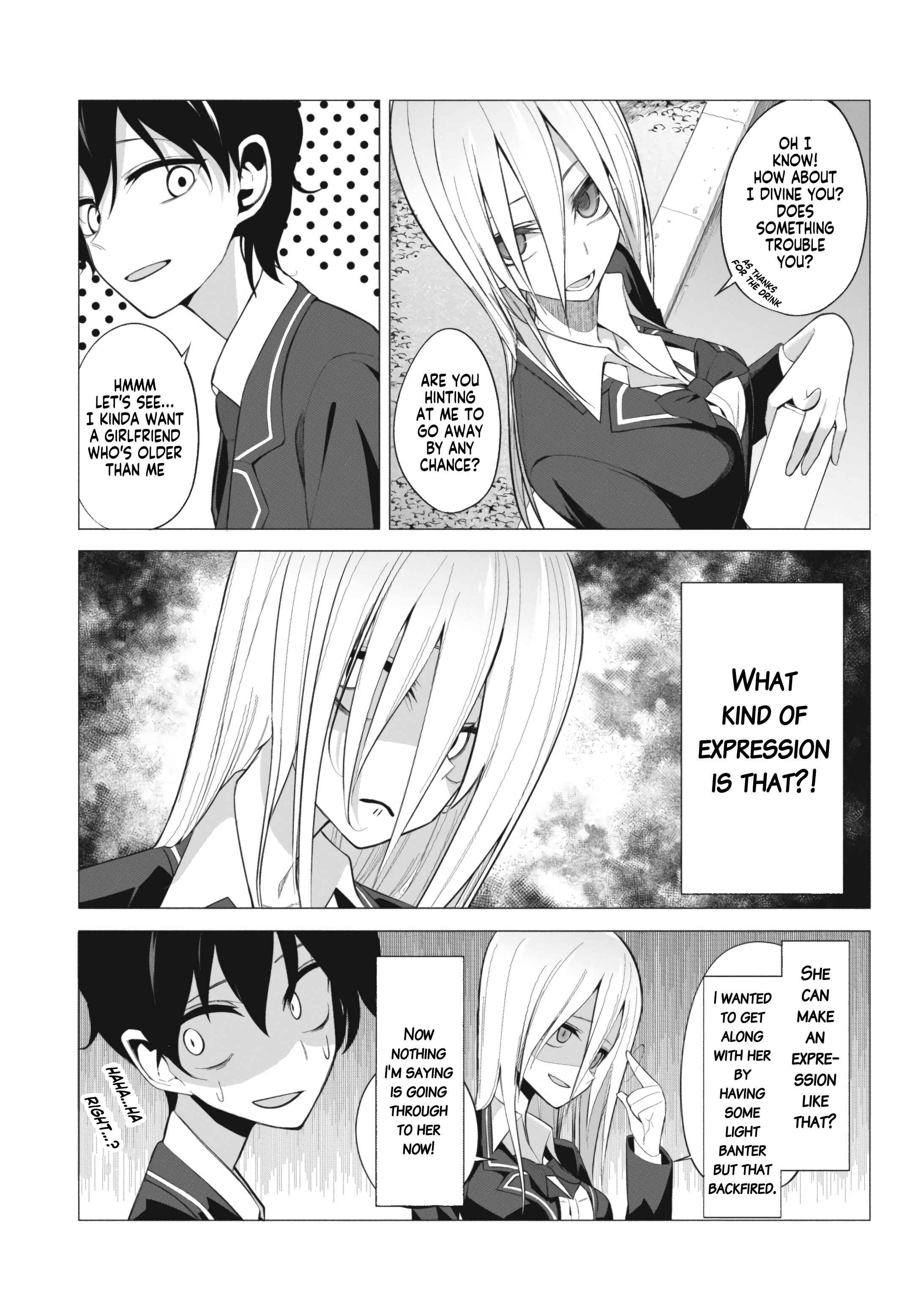 Mizuki-senpai no Koi Uranai Chapter 1 - Page 6