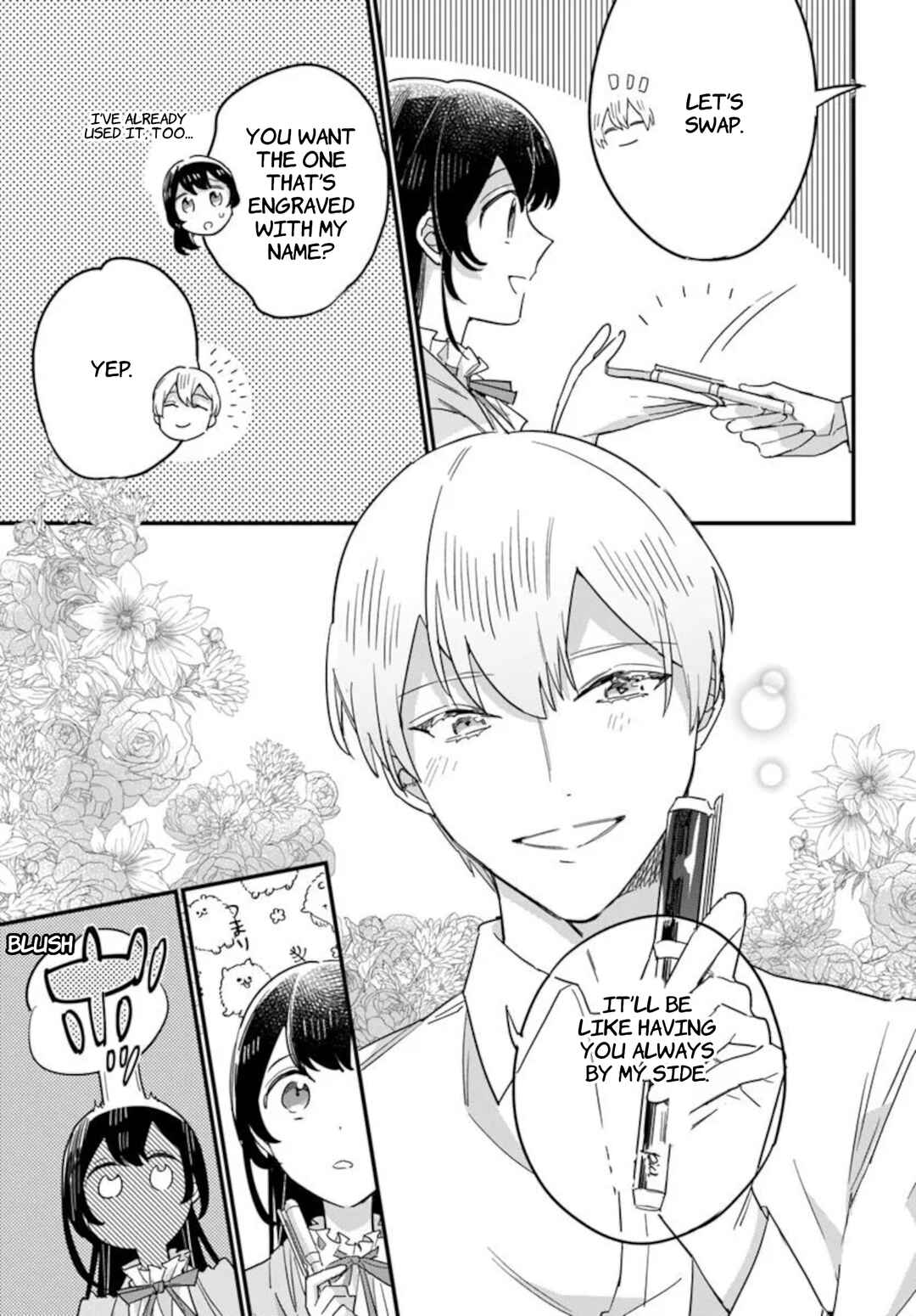 Yowaki MAX Reijou nanoni, Ratsuwan Konyakusha-sama no Kake ni Notte Shimatta Chapter 23.1 - Page 7