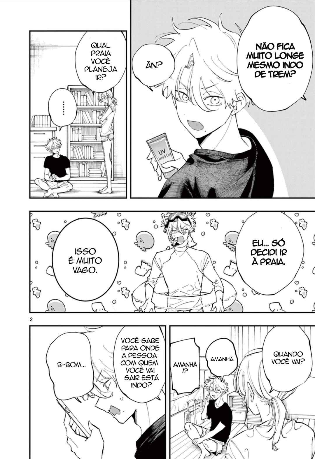 Tonari no Seki no Yatsu ga Souiu Me de Mitekuru Chapter 97 - Page 2