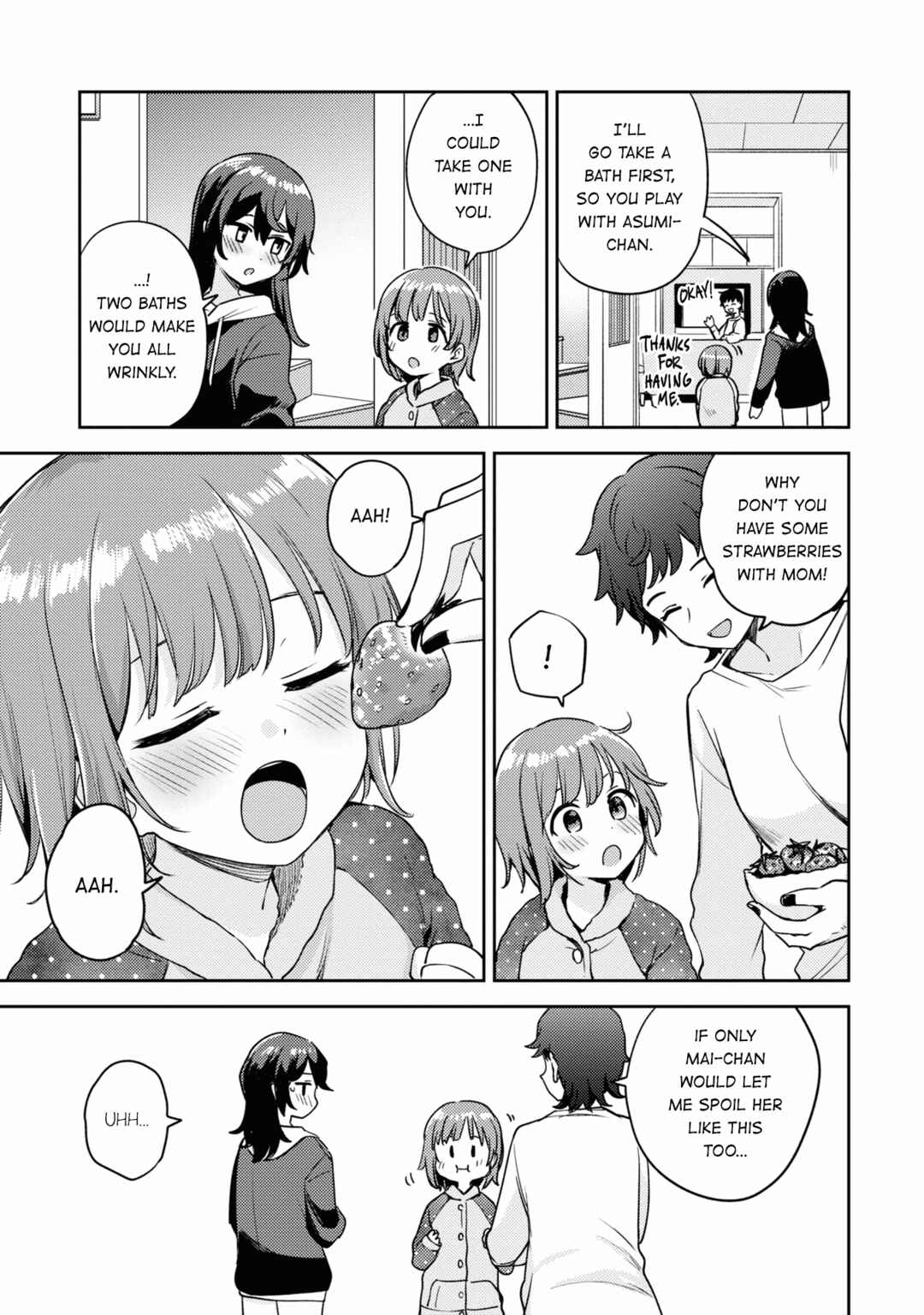 Asumi-chan wa Les Fuuzoku ni Kyoumi ga Arimasu! Chapter 9.5 - Page 4