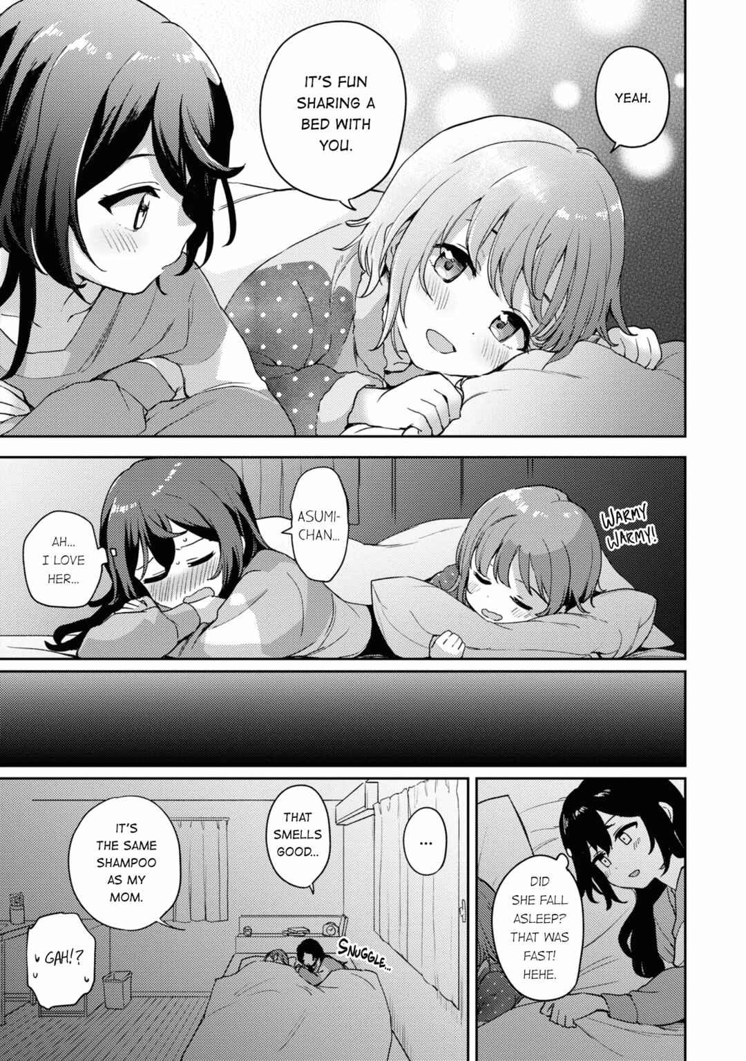 Asumi-chan wa Les Fuuzoku ni Kyoumi ga Arimasu! Chapter 9.5 - Page 8