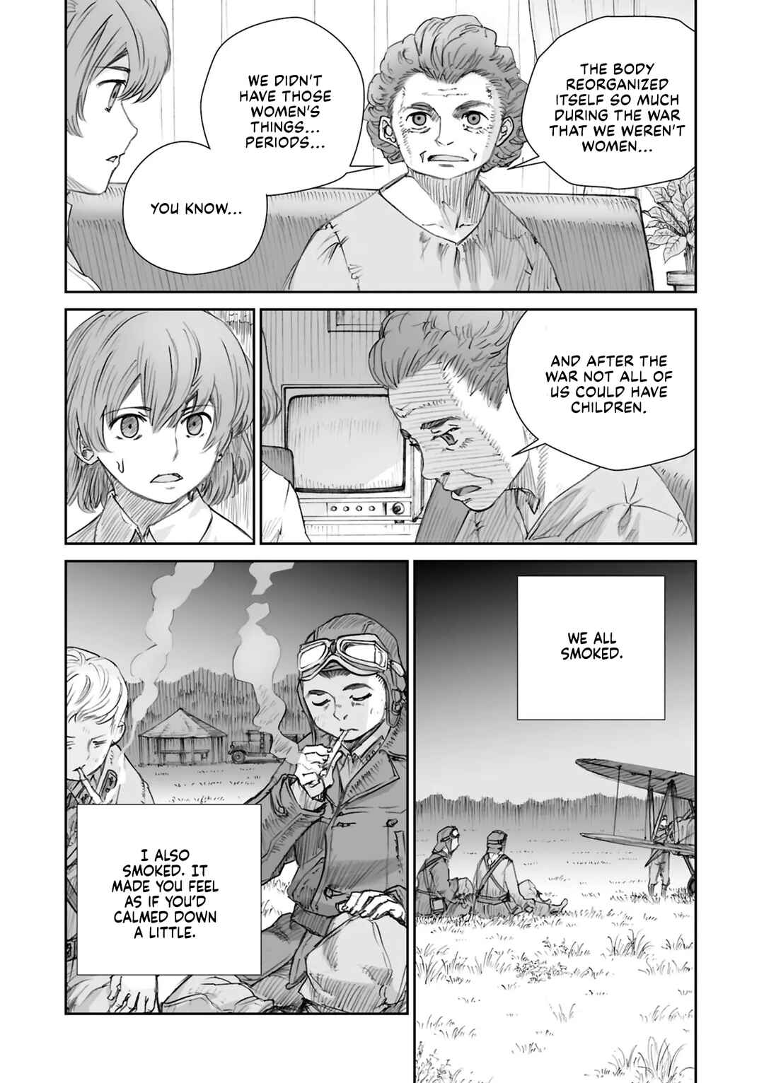 Sensou wa Onna no Kao wo Shiteinai Chapter 25 - Page 14