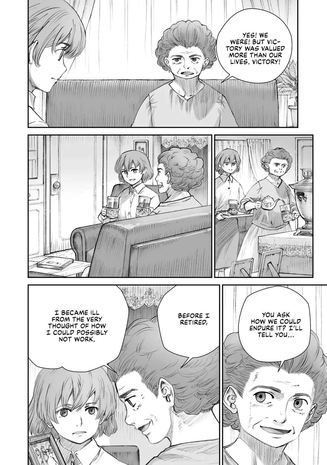 Sensou wa Onna no Kao wo Shiteinai Chapter 25 - Page 6