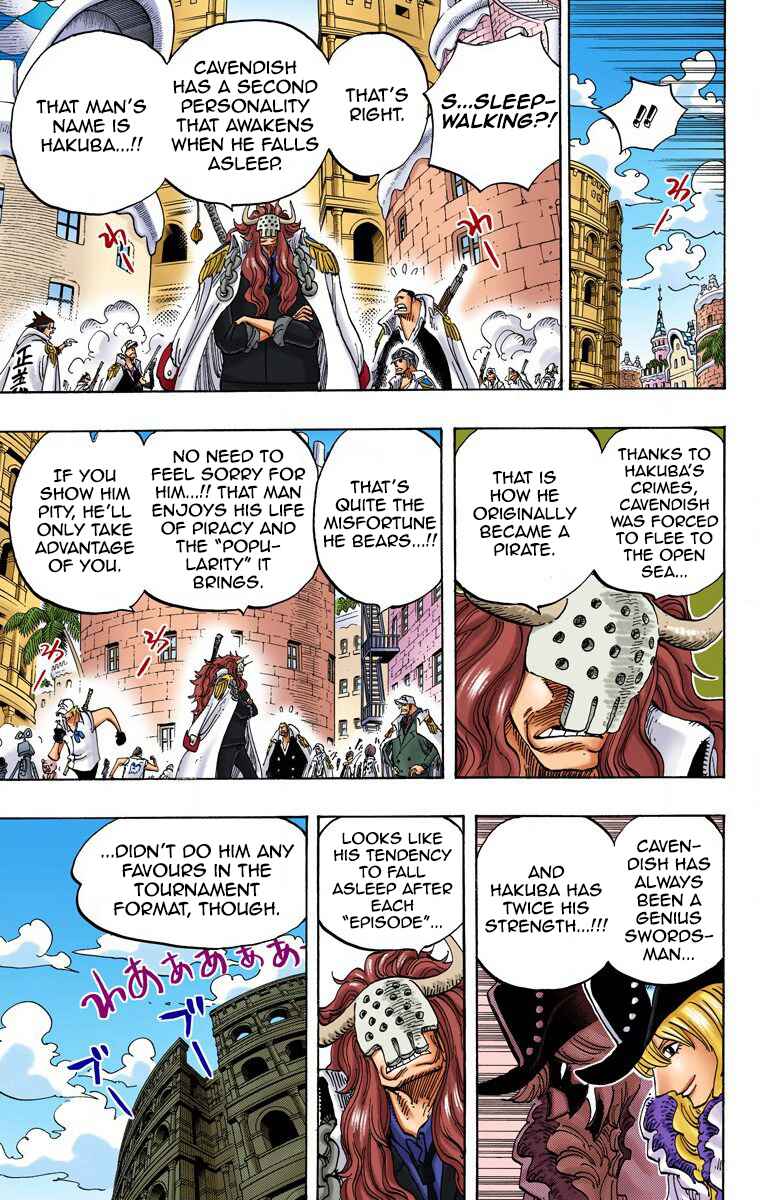 One Piece (Official Colored) Chapter 734 - Page 13