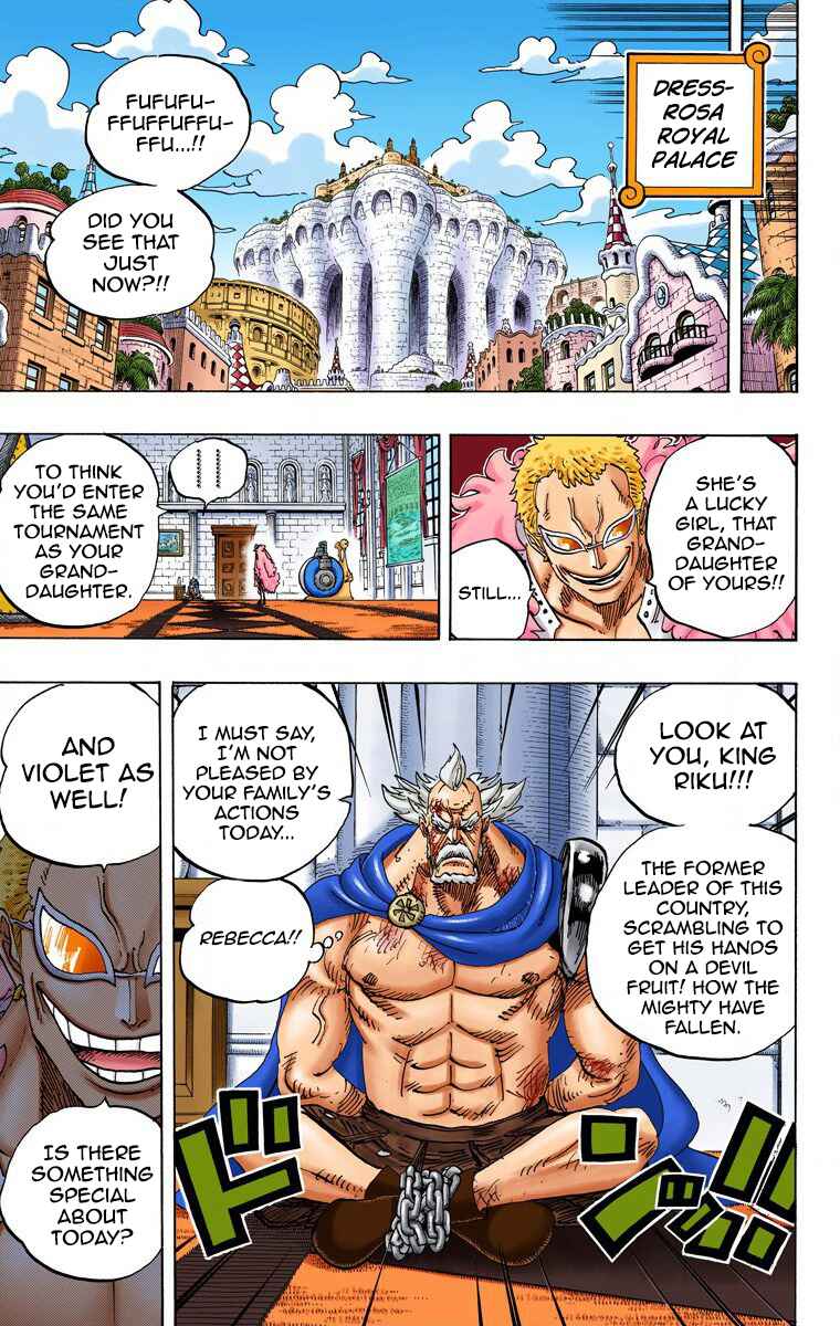 One Piece (Official Colored) Chapter 734 - Page 15