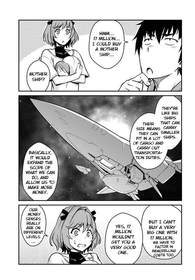 Mezametara Saikyou Soubi to Uchuusen-mochi datta node, Ikkodate Mezashite Youhei to shite Jiyuu ni Ikitai Chapter 20.2 - Page 14