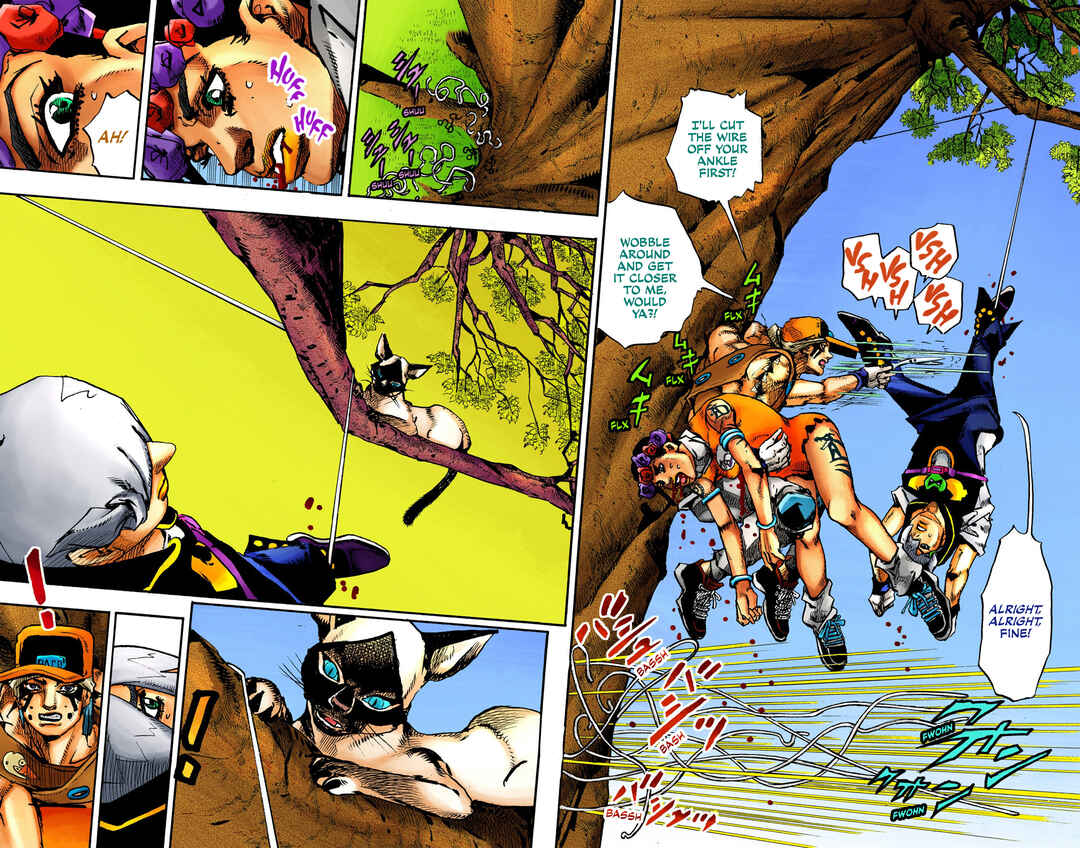 JoJo no Kimyou na Bouken Dai-9-bu: The JOJOLands Color-ban Chapter 7 - Page 8