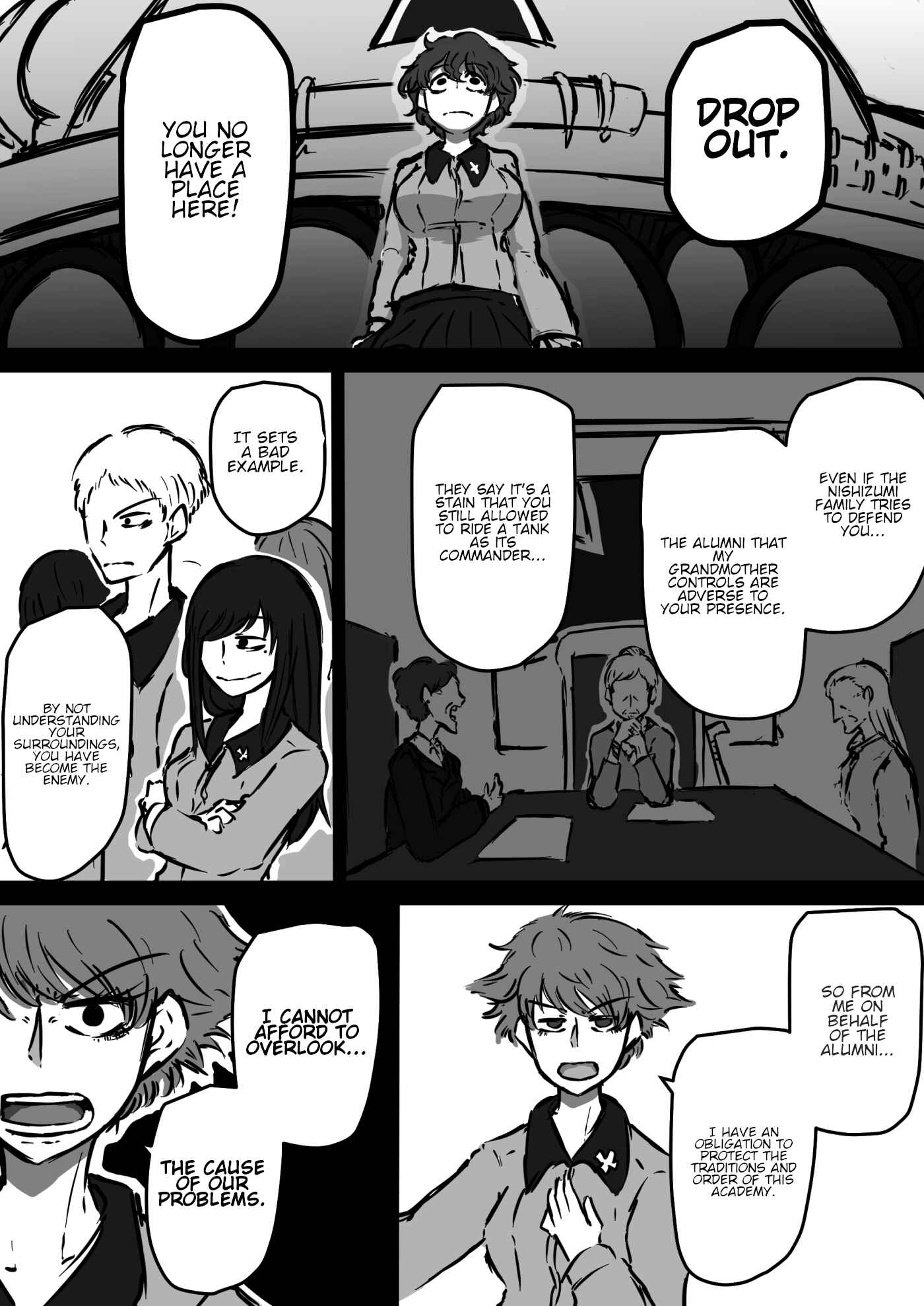 Girls und Panzer - Unofficial Story - Koume's Road Chapter 9 - Page 4