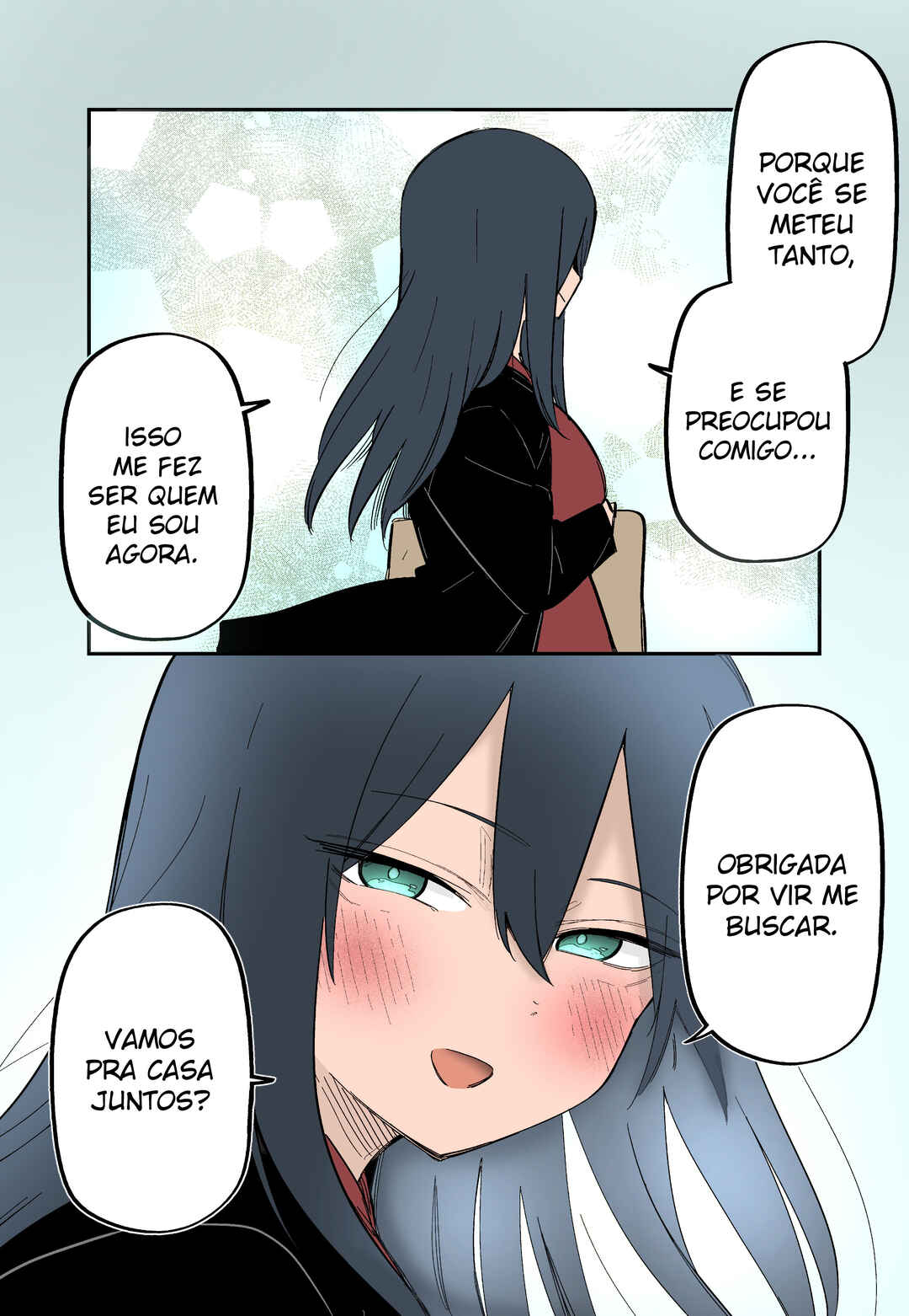 Moto Azadarake no Kanojo ga Shinpai de (Fan Colored) Chapter 2 - Page 2