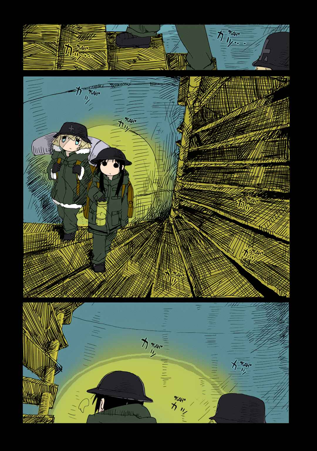 Shoujo Shuumatsu Ryokou (Fan Colored) Chapter 41 - Page 4