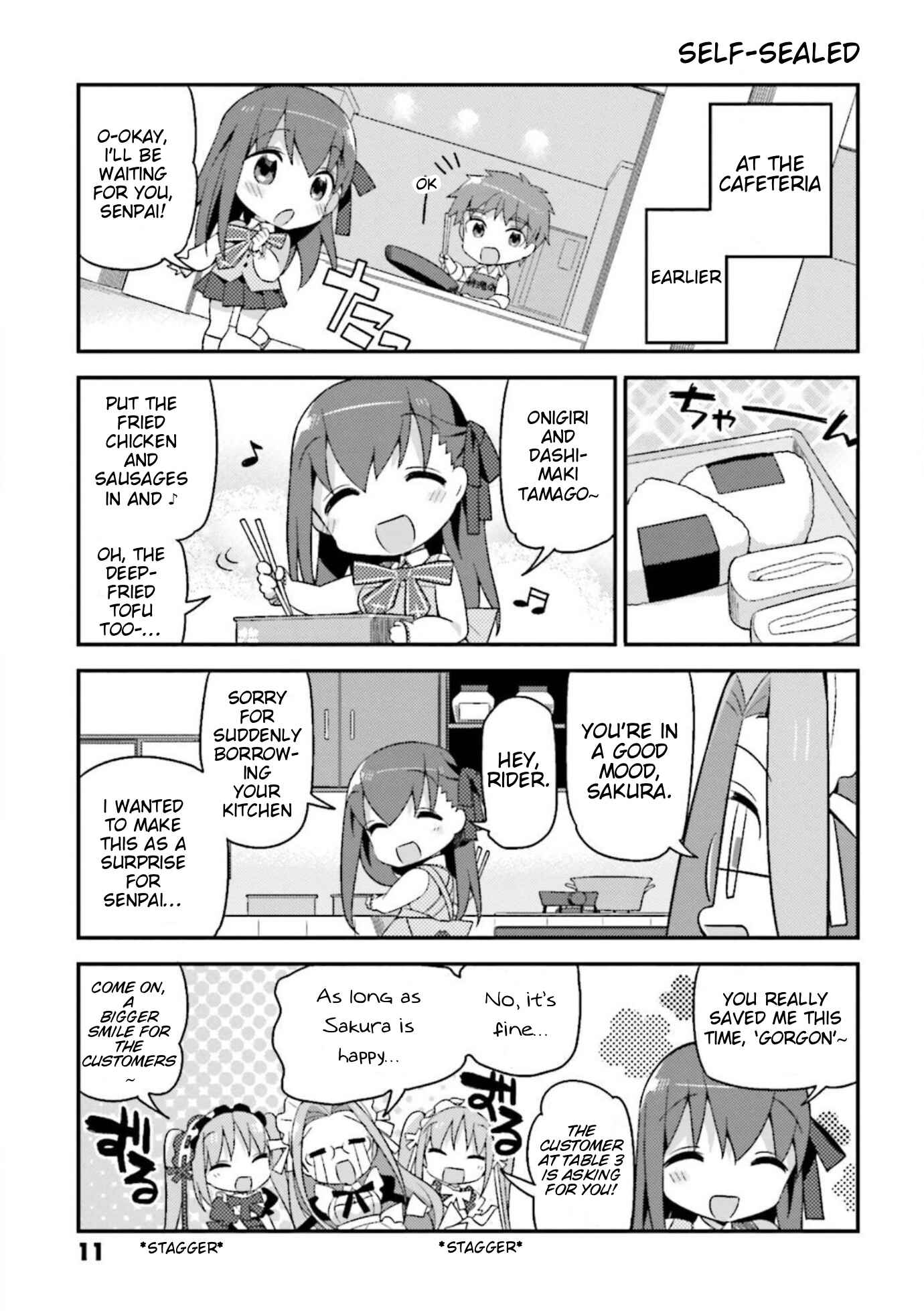 Type-Moon Gakuen - Chibi Chuki! Chapter 8 - Page 13