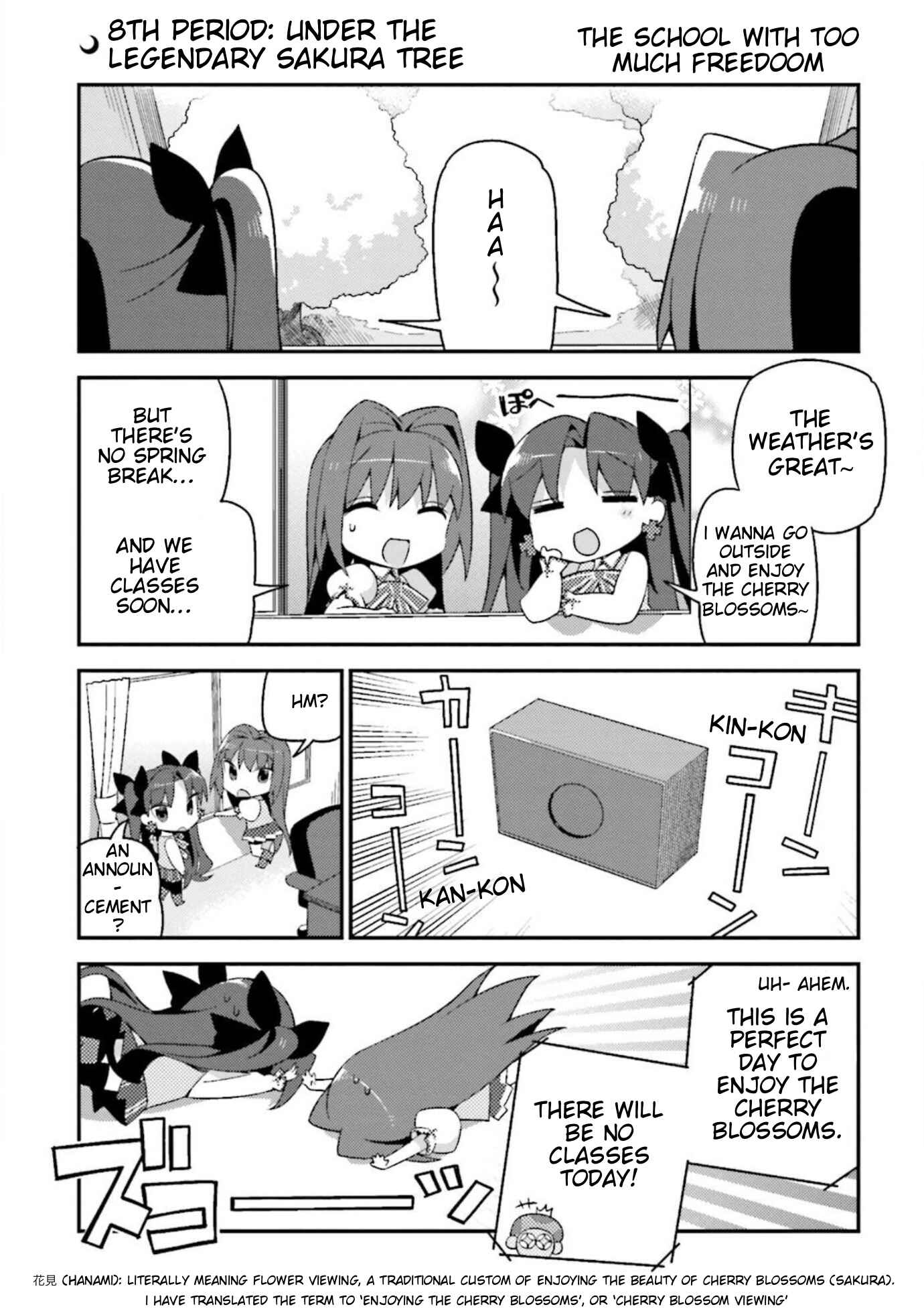 Type-Moon Gakuen - Chibi Chuki! Chapter 8 - Page 5