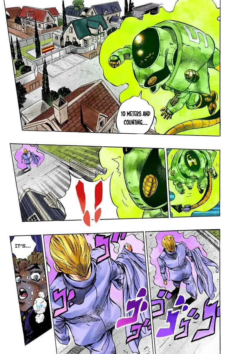 JoJo no Kimyou na Bouken: Part 4 - Diamond wa Kudakenai Color-ban Chapter 91 - Page 16