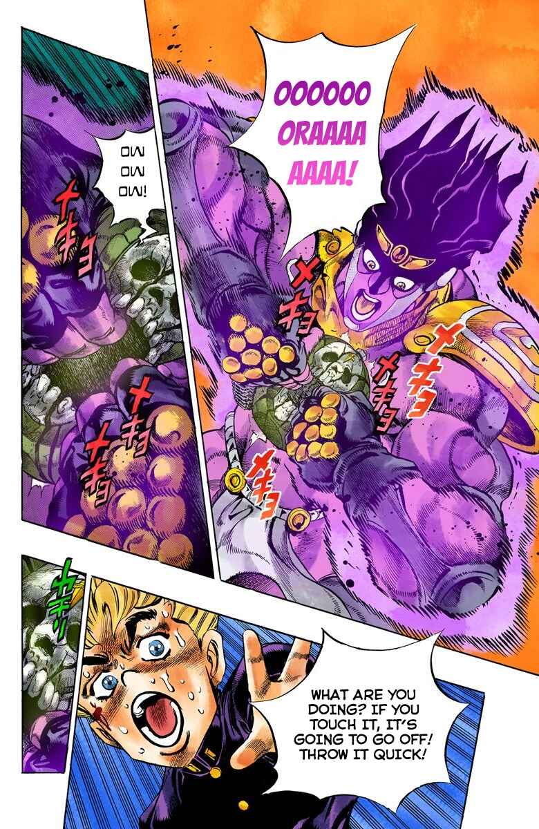JoJo no Kimyou na Bouken: Part 4 - Diamond wa Kudakenai Color-ban Chapter 91 - Page 9